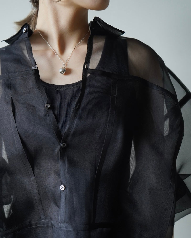 SILVER PEARL NECKLACE