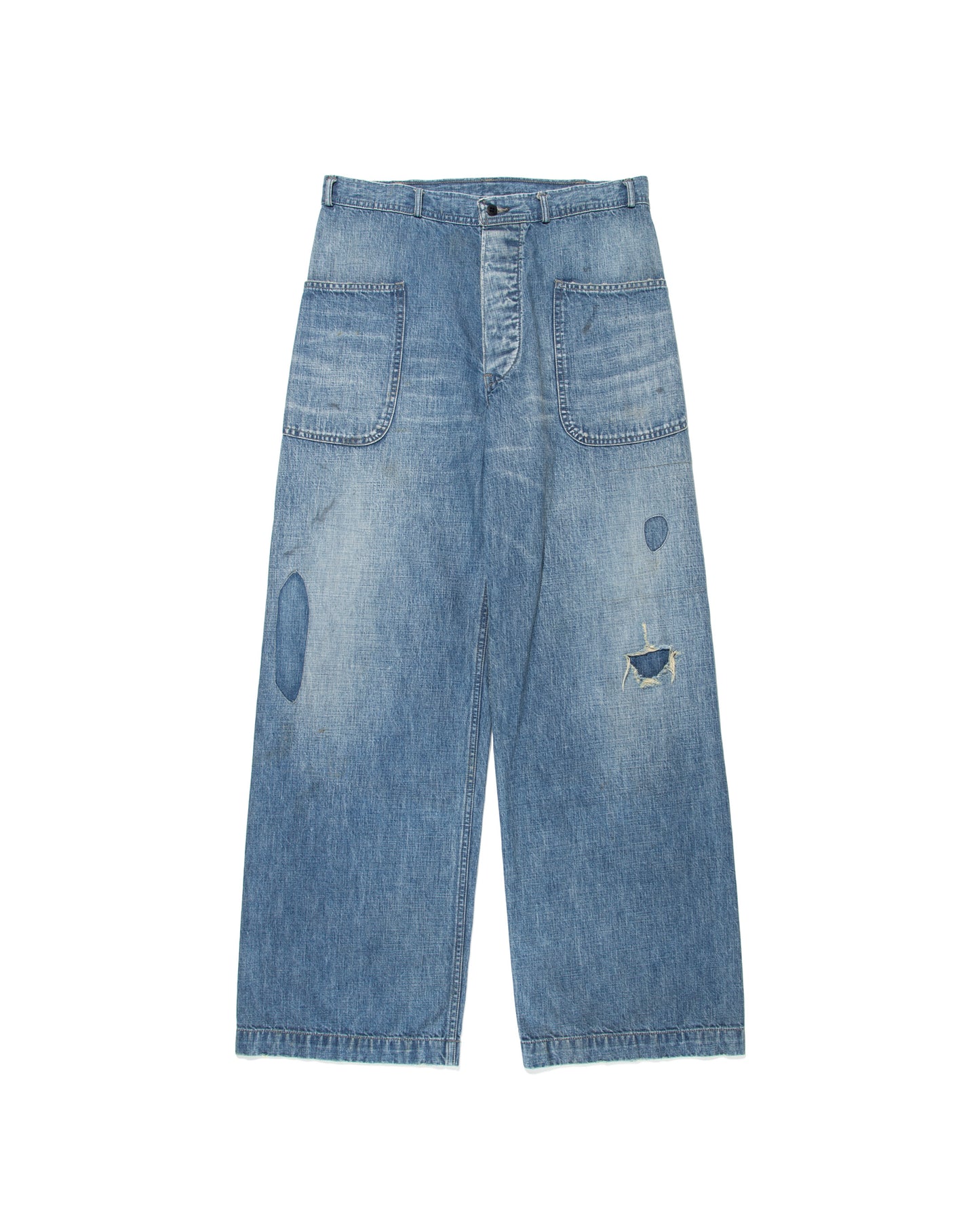 USN M44 DUNGAREE TROUSERS, SIDE SEAMLESS