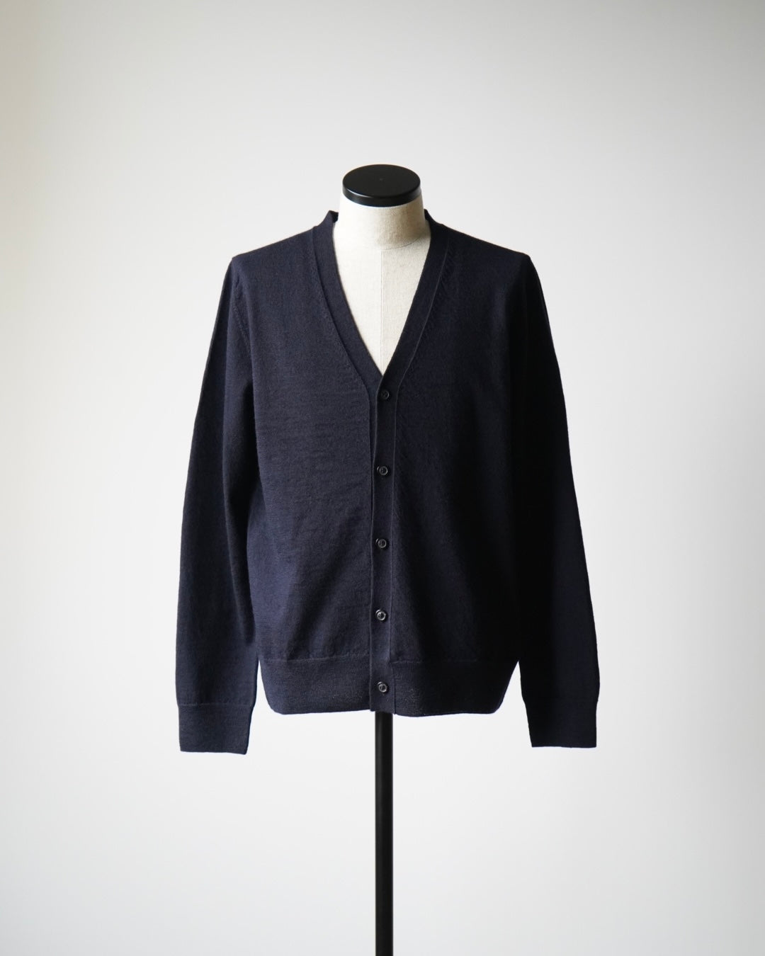 S50HP0027 ELBOW PATCH WOOL CARDIGAN