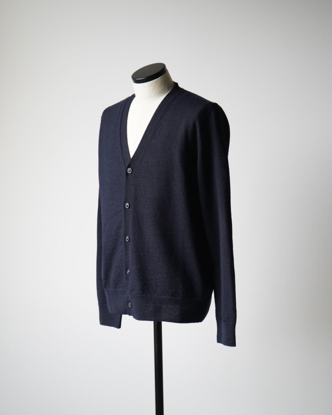 S50HP0027 ELBOW PATCH WOOL CARDIGAN