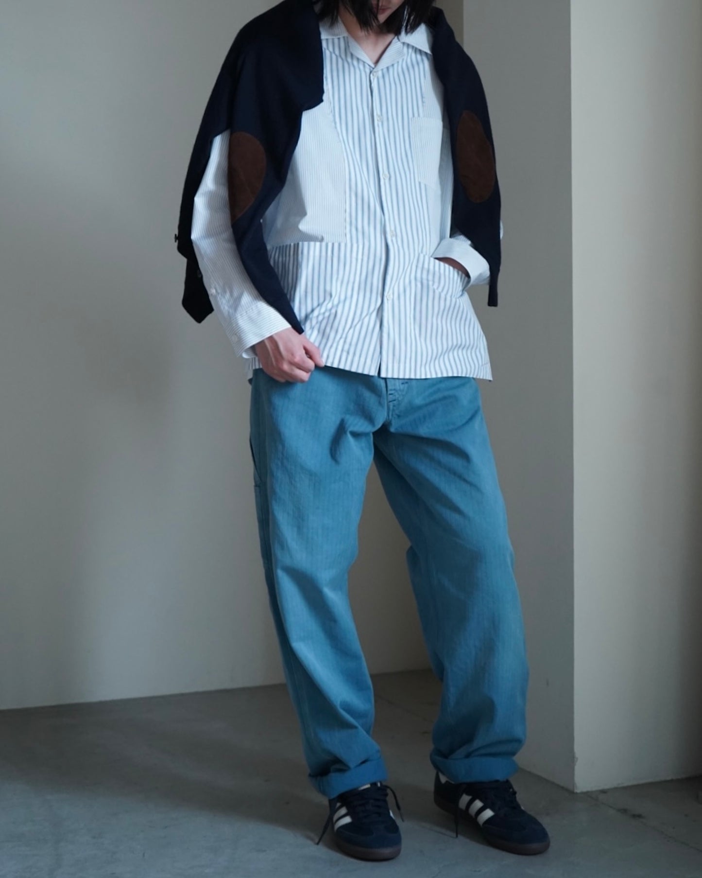 S50LA0235 HERRINGBONE JEANS