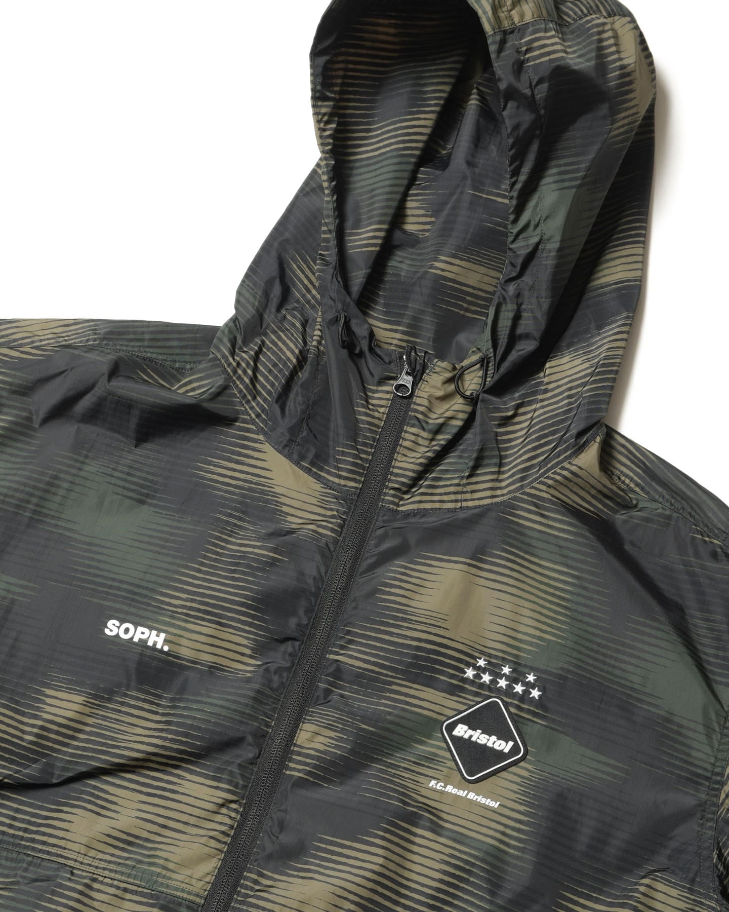 SPEED CAMO HOODED BLOUSON