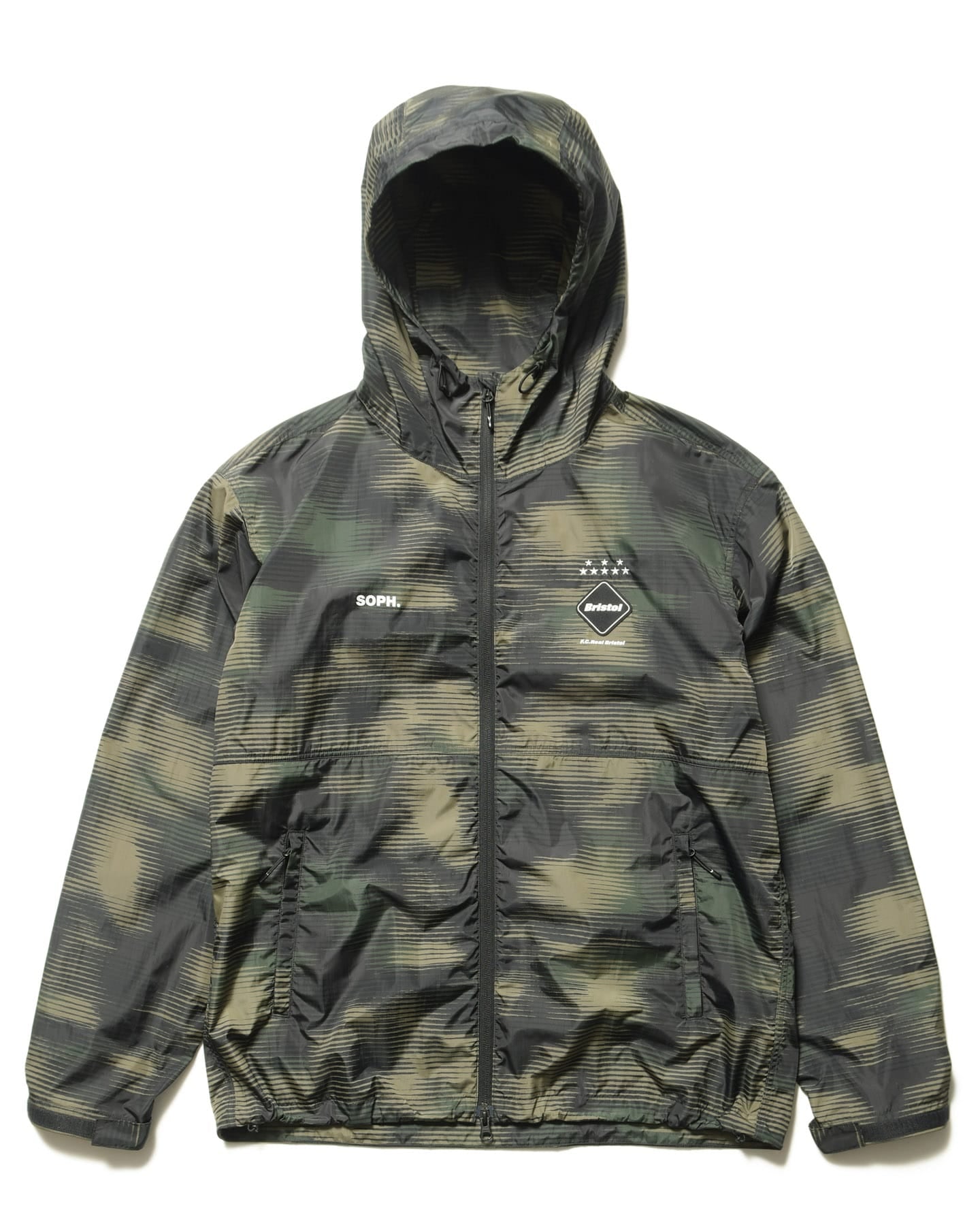 SPEED CAMO HOODED BLOUSON