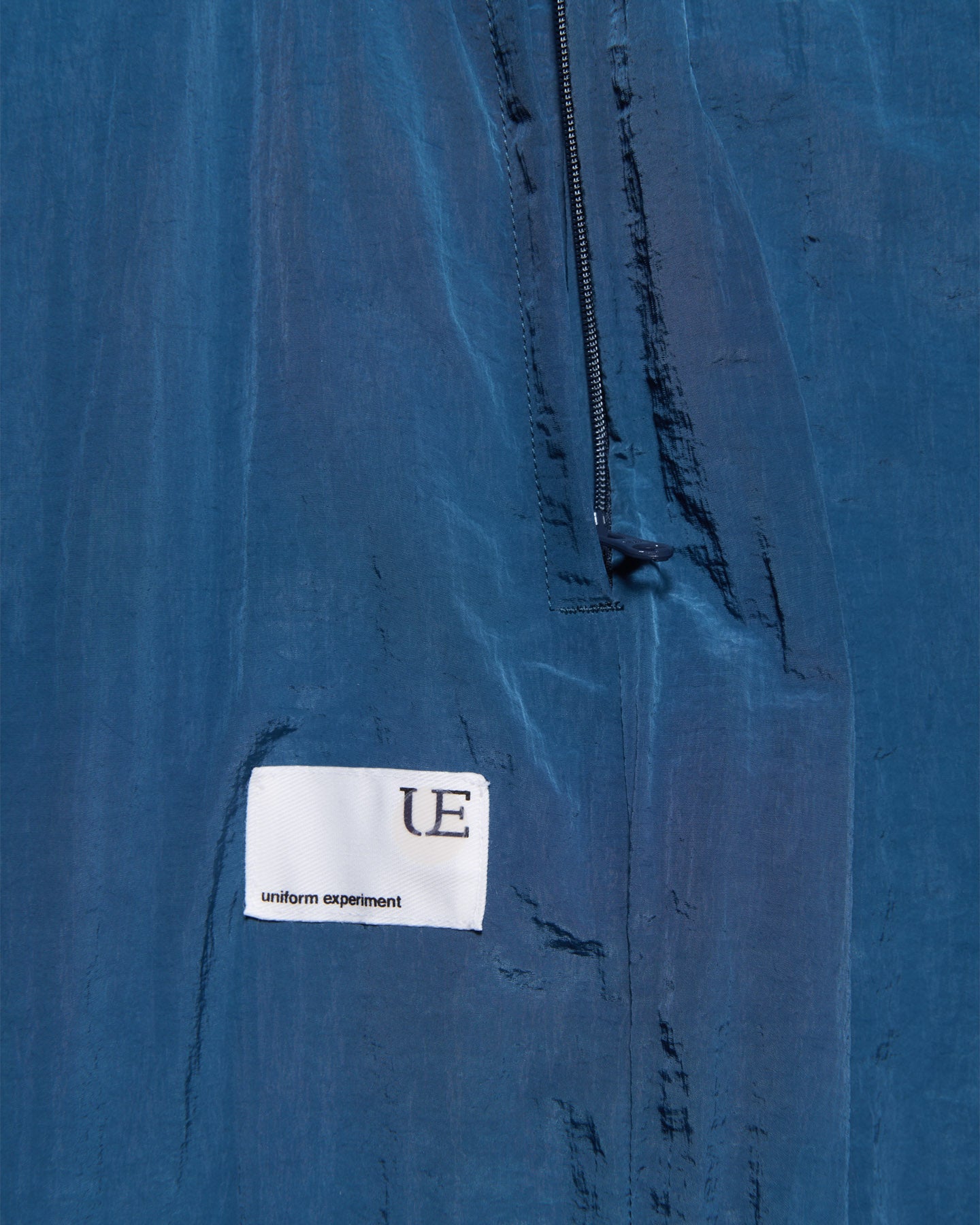 CRYSTAL NYLON LOOSE FIT JOGGER PANTS