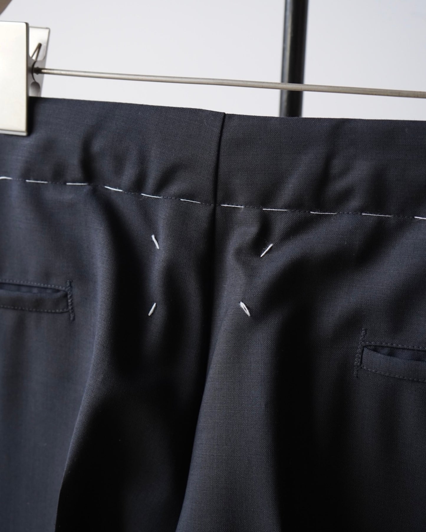 S51KA0572 MOHAIR TROUSERS