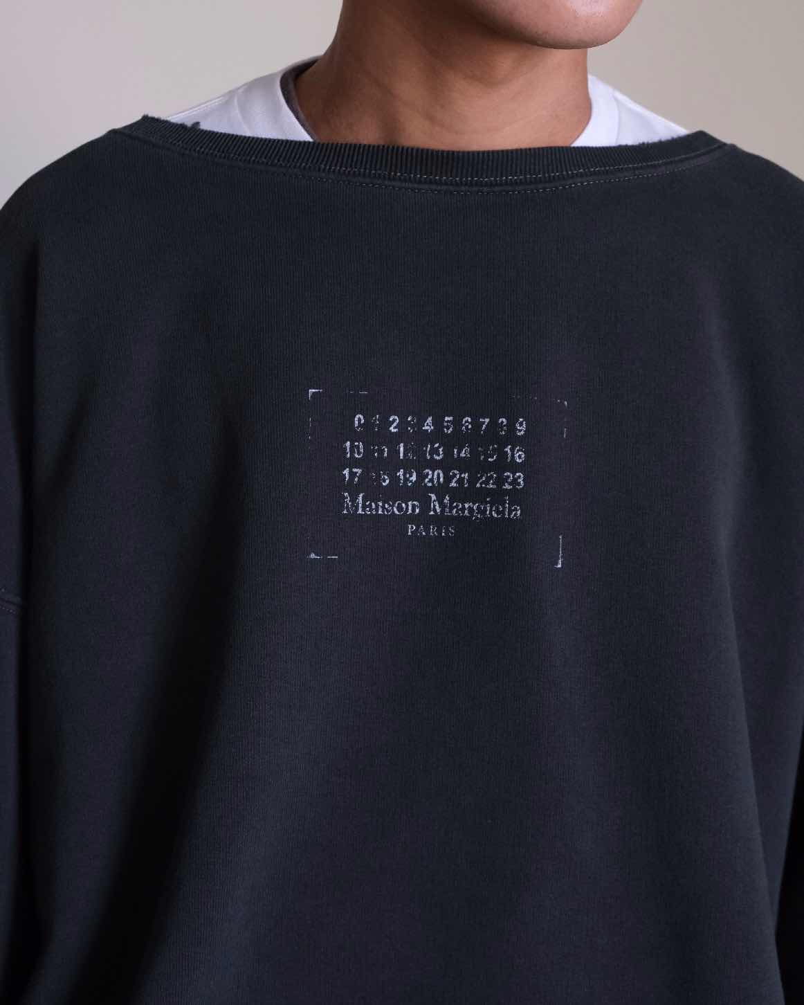 S50GU0235 STAMP LOGO SWEATSHIRT