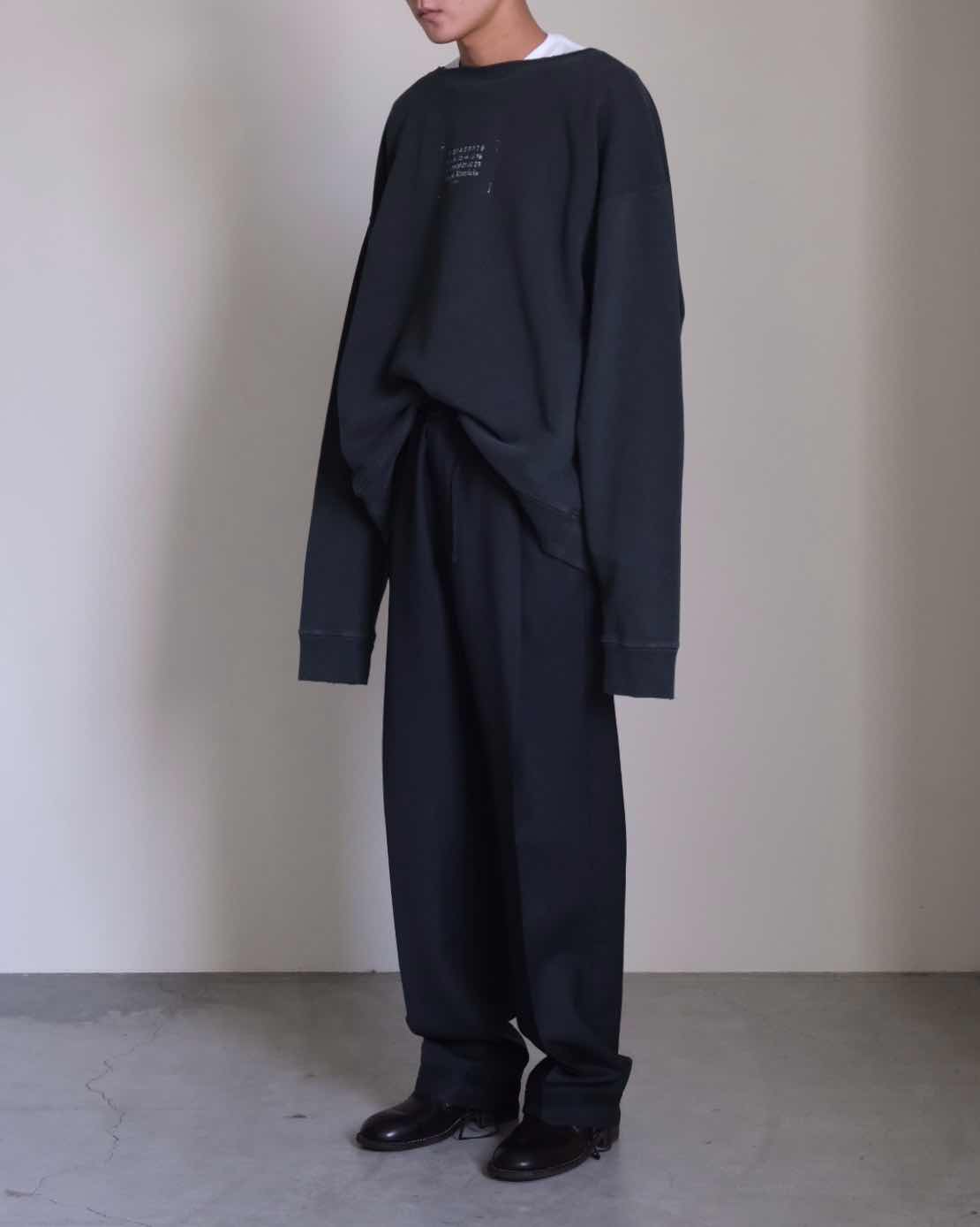 S51KA0572 MOHAIR TROUSERS