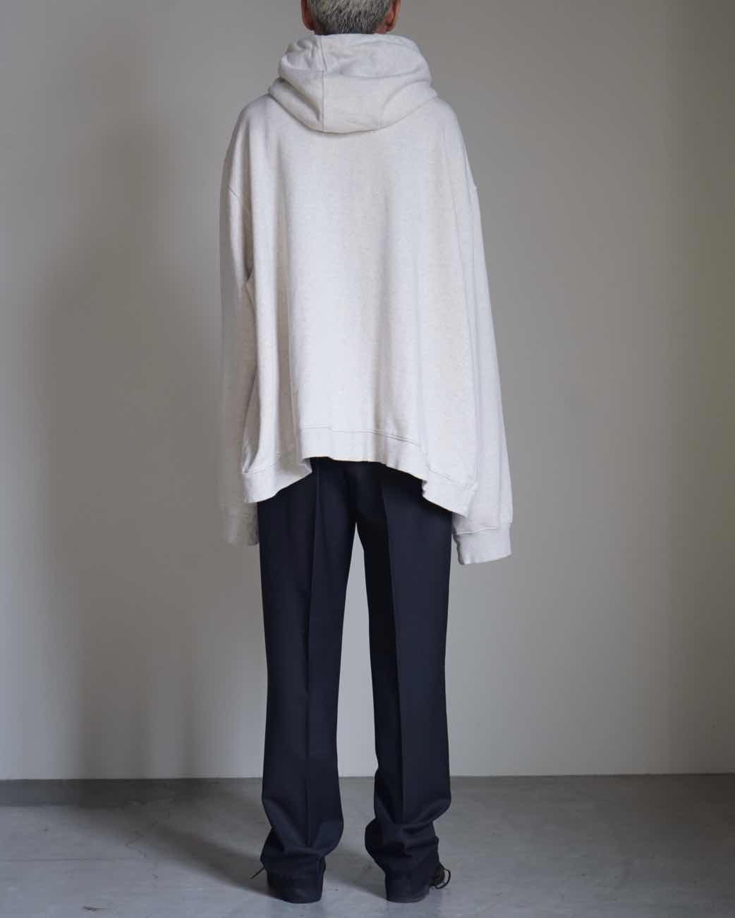 S50HG0048 STAMP LOGO ZIP HOODIE