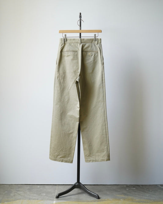 AURALEE / WASHED FINX CHINO NARROW PANTS