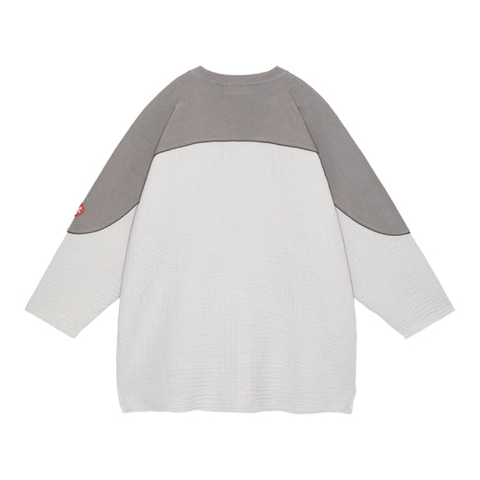 GAUZE FB CREW NECK