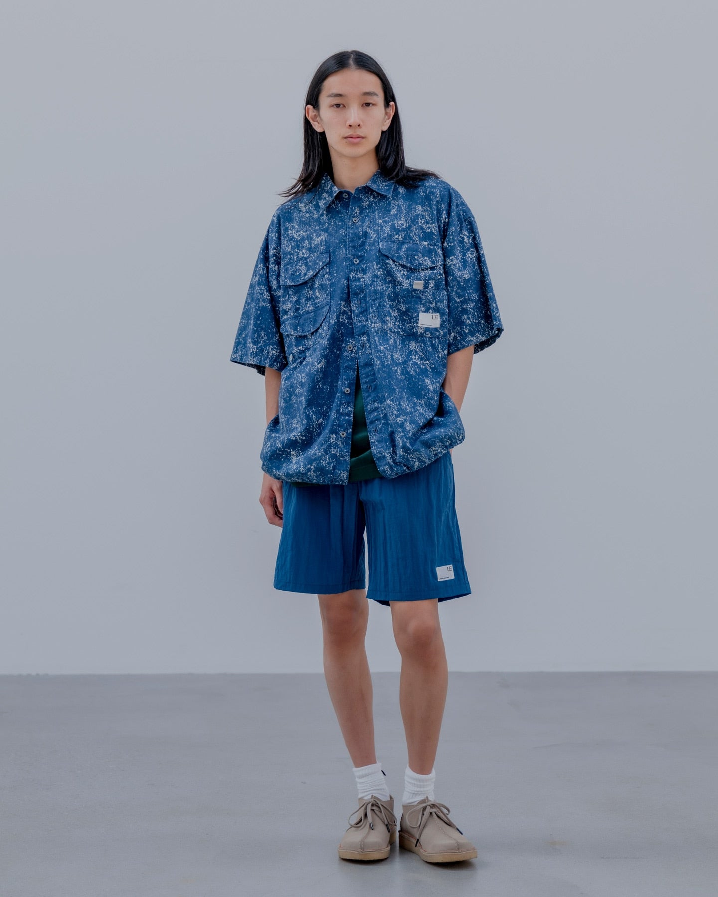 CRYSTAL NYLON EASY SHORTS