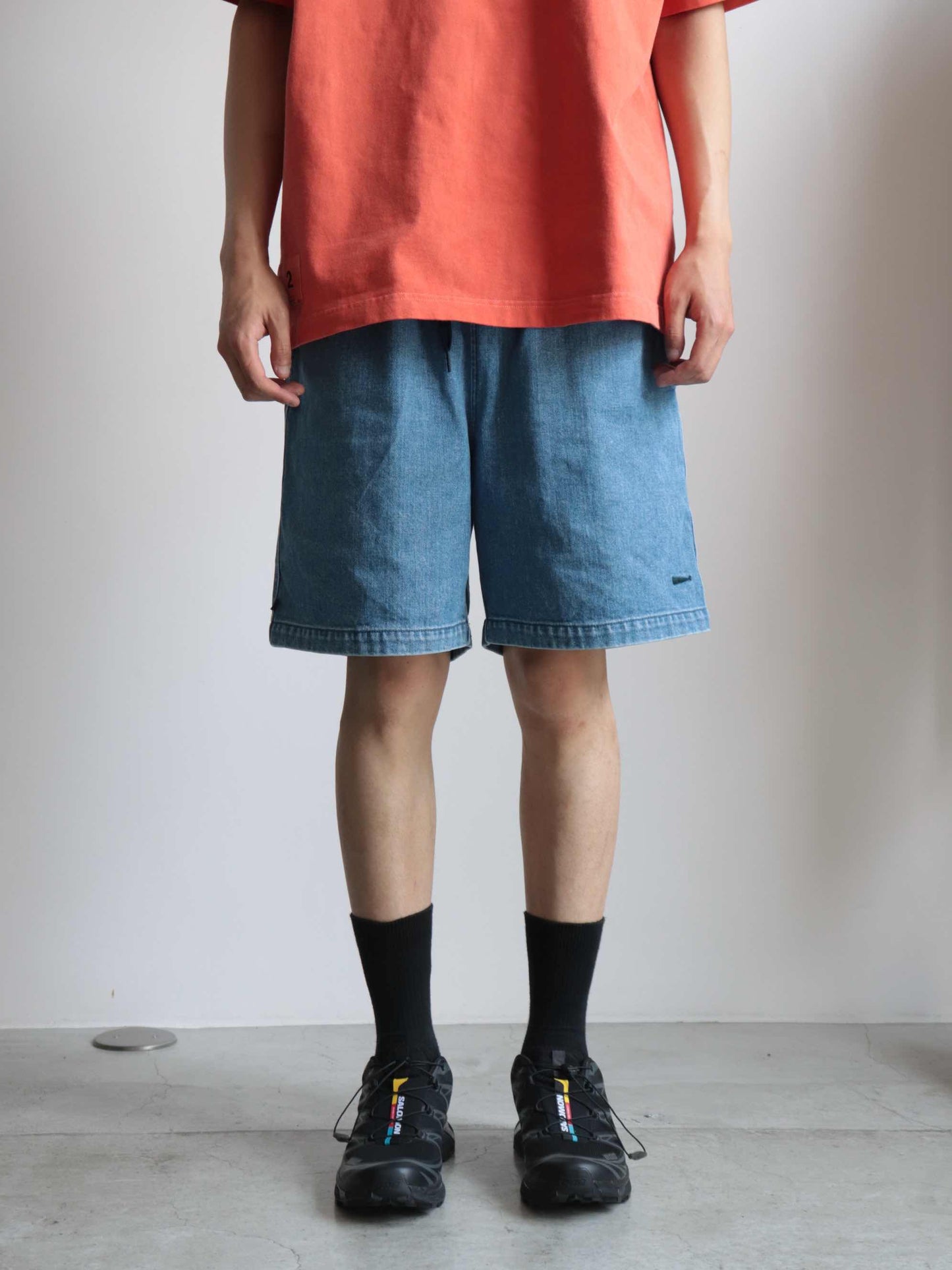 SHORE DENIM BEACH SHORTS