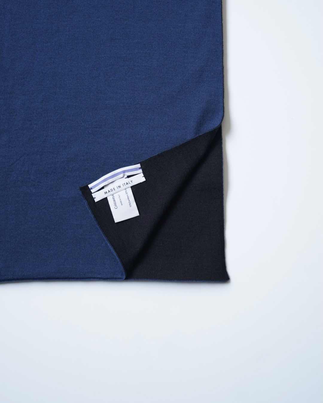 SILK CASHMERE DOUBLE SCARF