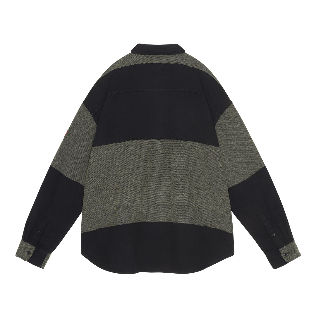 STRIPE FLANNEL BIG SHIRT