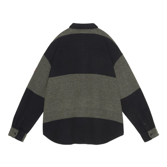 STRIPE FLANNEL BIG SHIRT