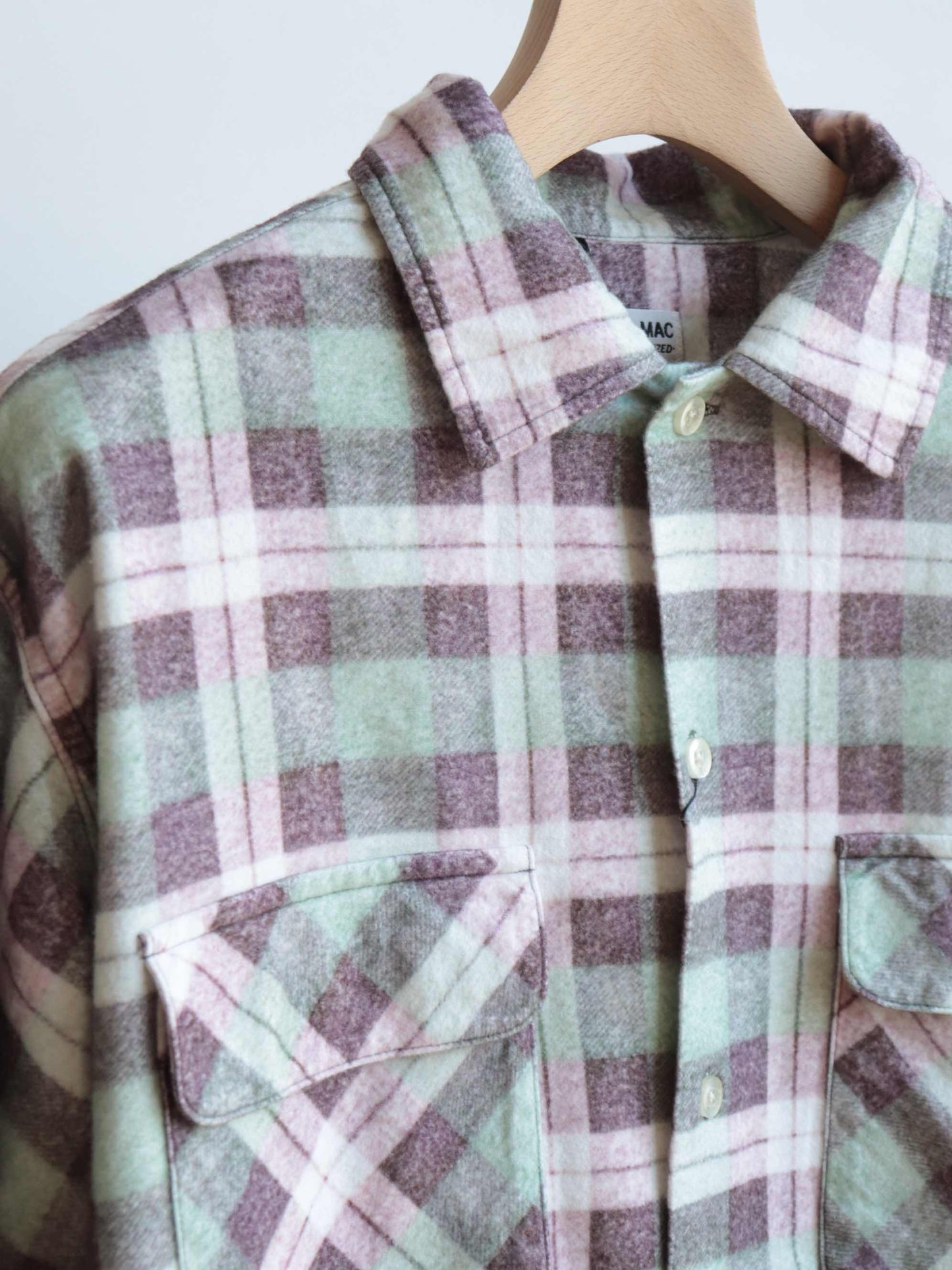 2252-SH60-025 N.HOOLYWOOD COMPILE×BIG MAC SHIRT