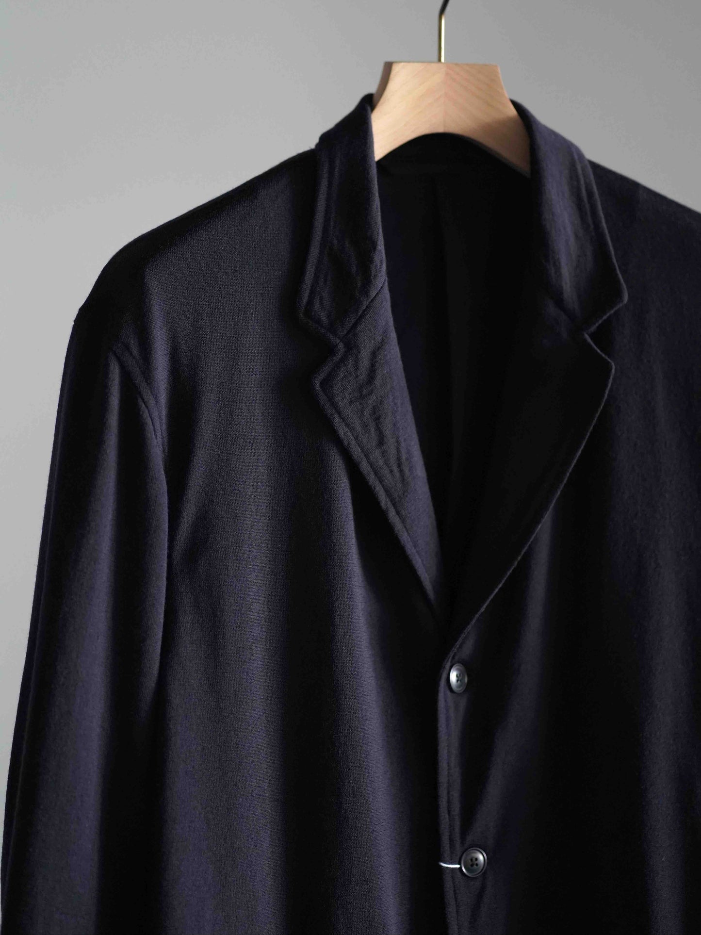 ウールニット ジャケット