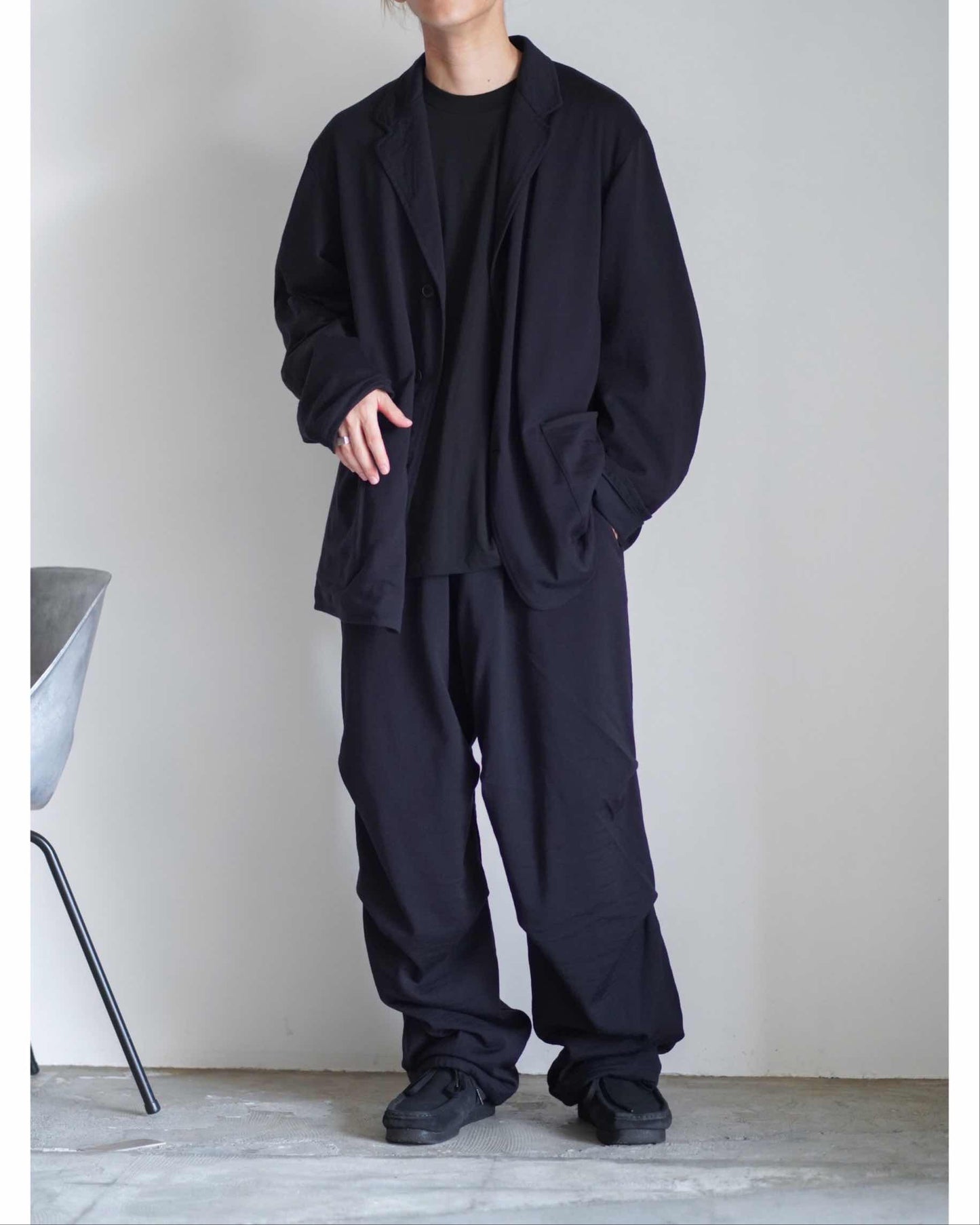 ウールニット ジャケット