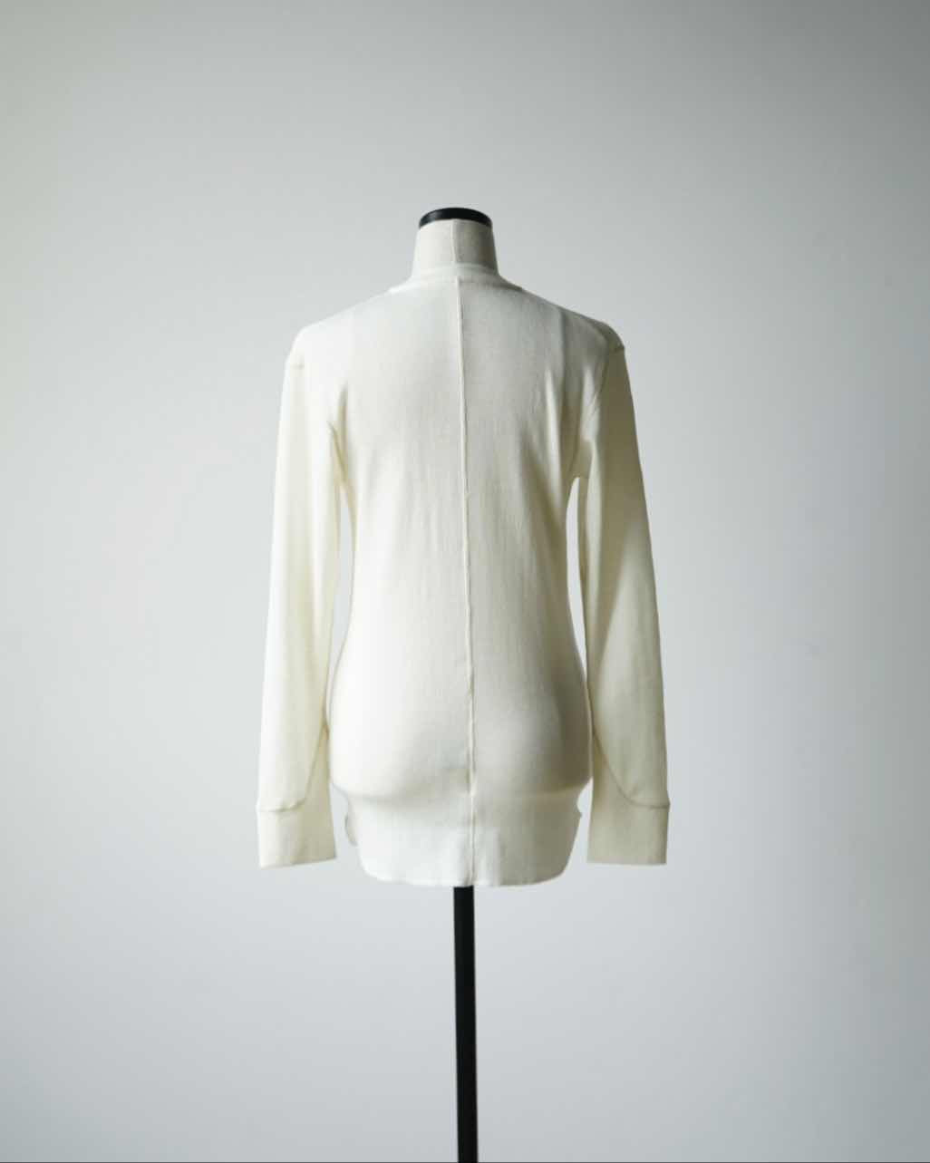 WASHABLE WOOL CARDIGAN TOP