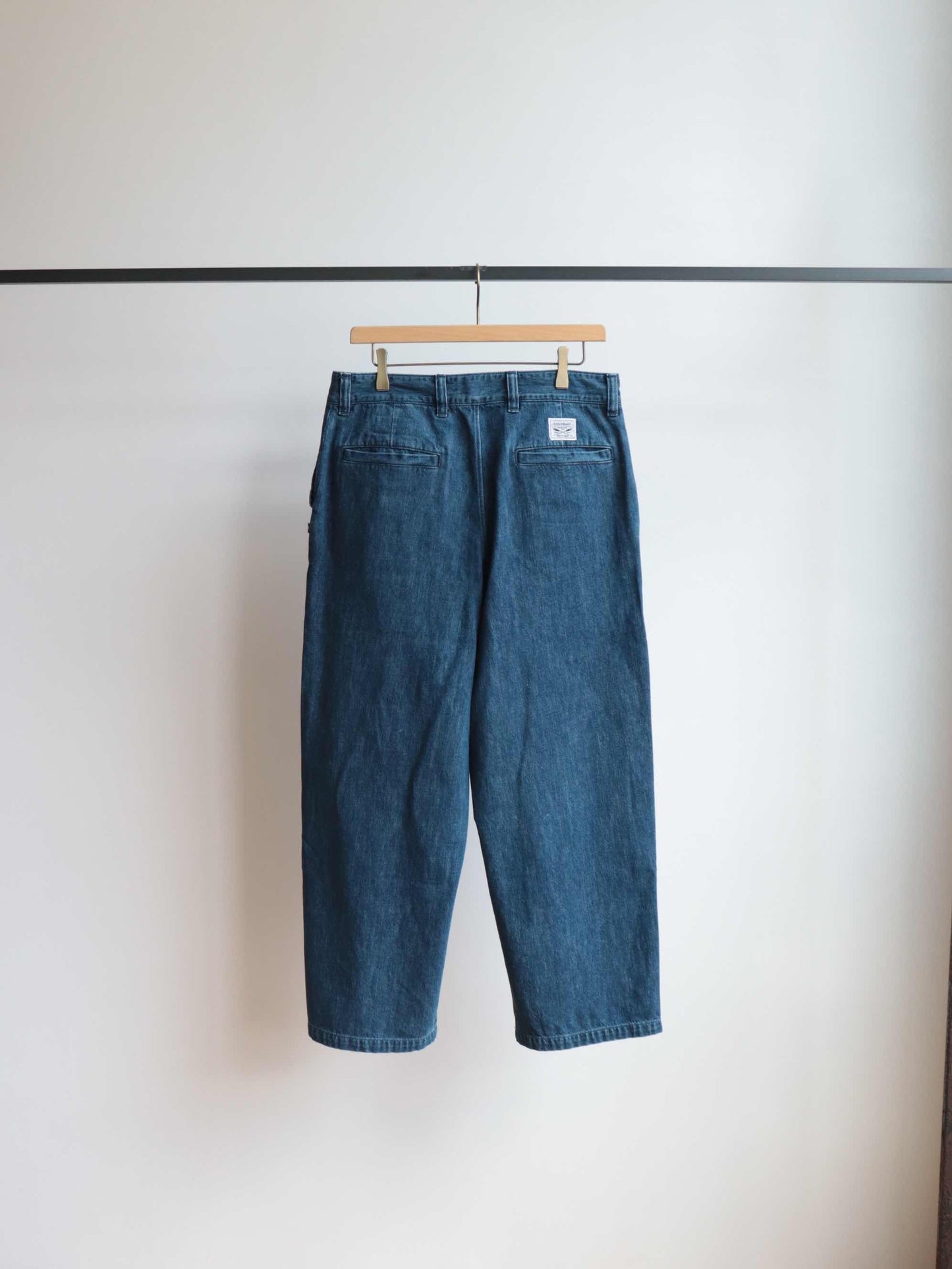 SF DENIM WIDE TROUSERS