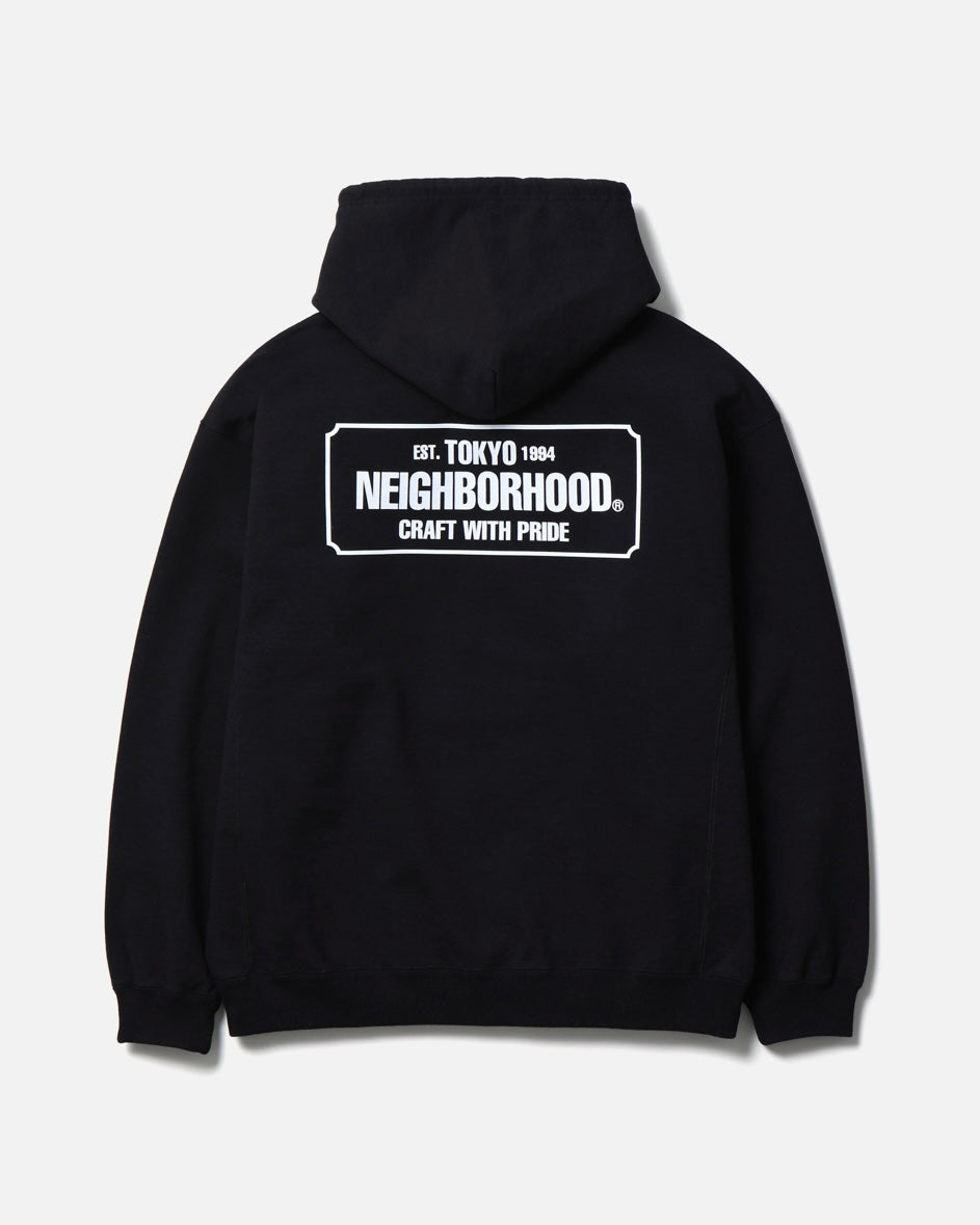 CLASSIC SWEAT HALF ZIP HOODIE LS