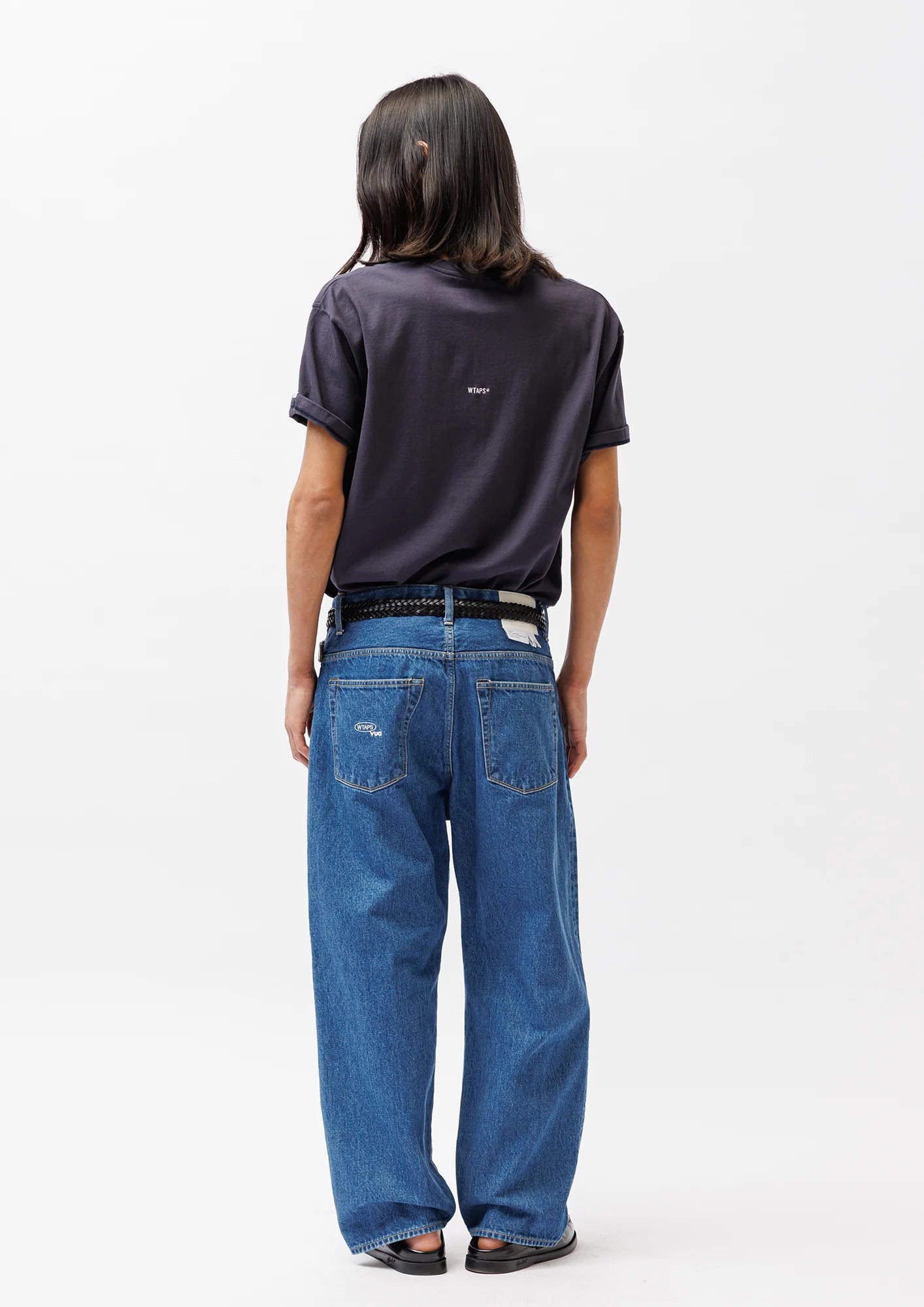 BLUES STRAIGHT TROUSERS