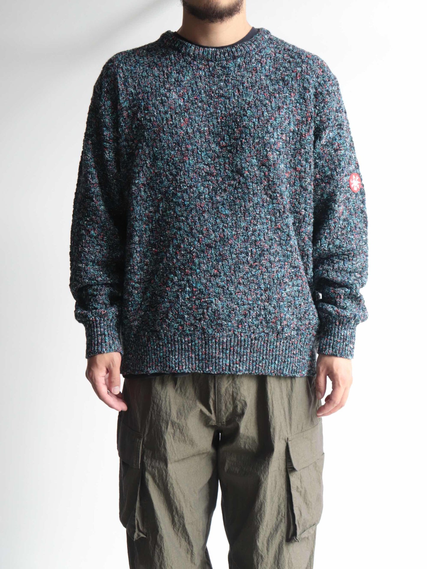 MIX COLOURS LOOSE KNIT