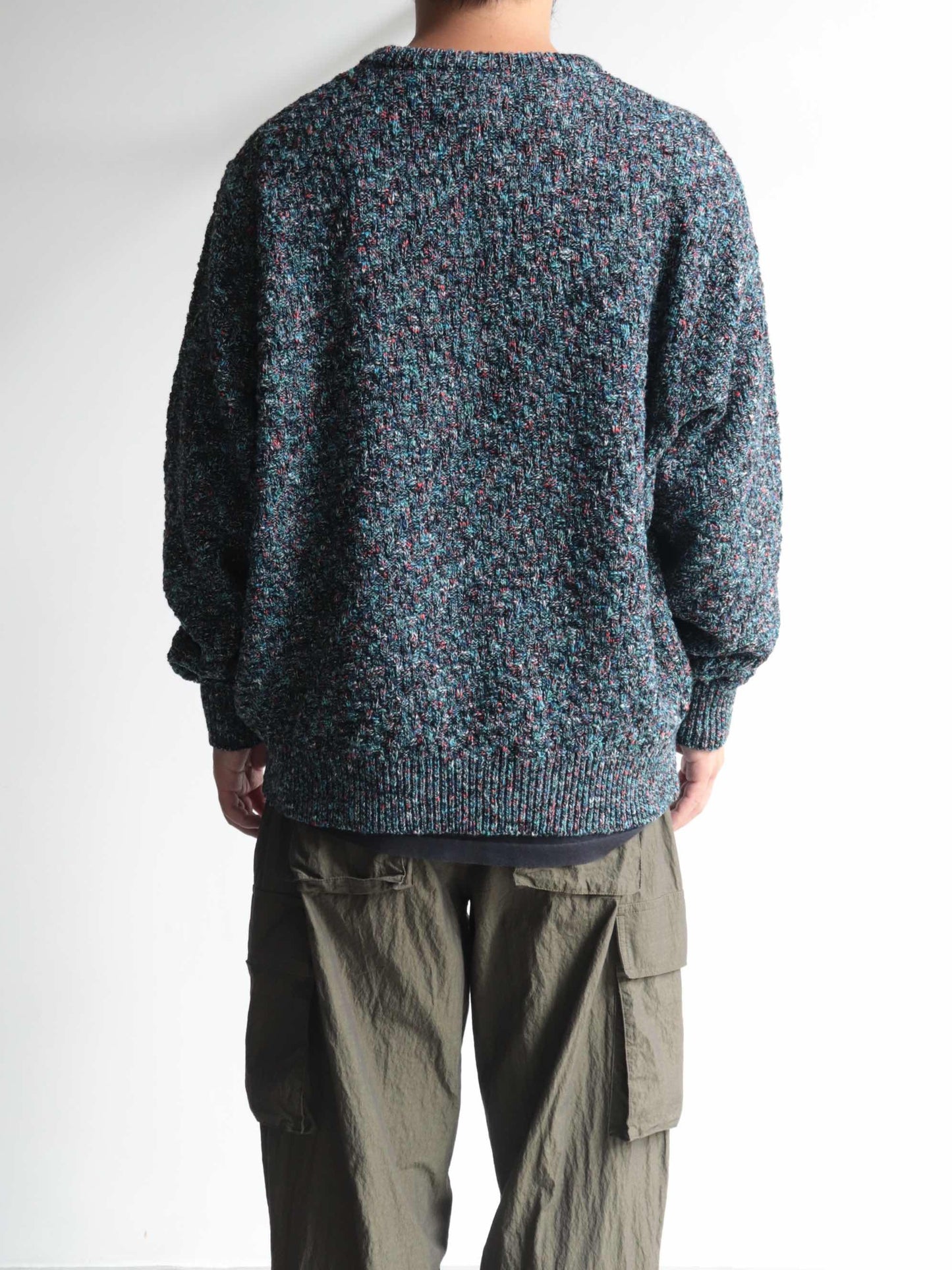 MIX COLOURS LOOSE KNIT