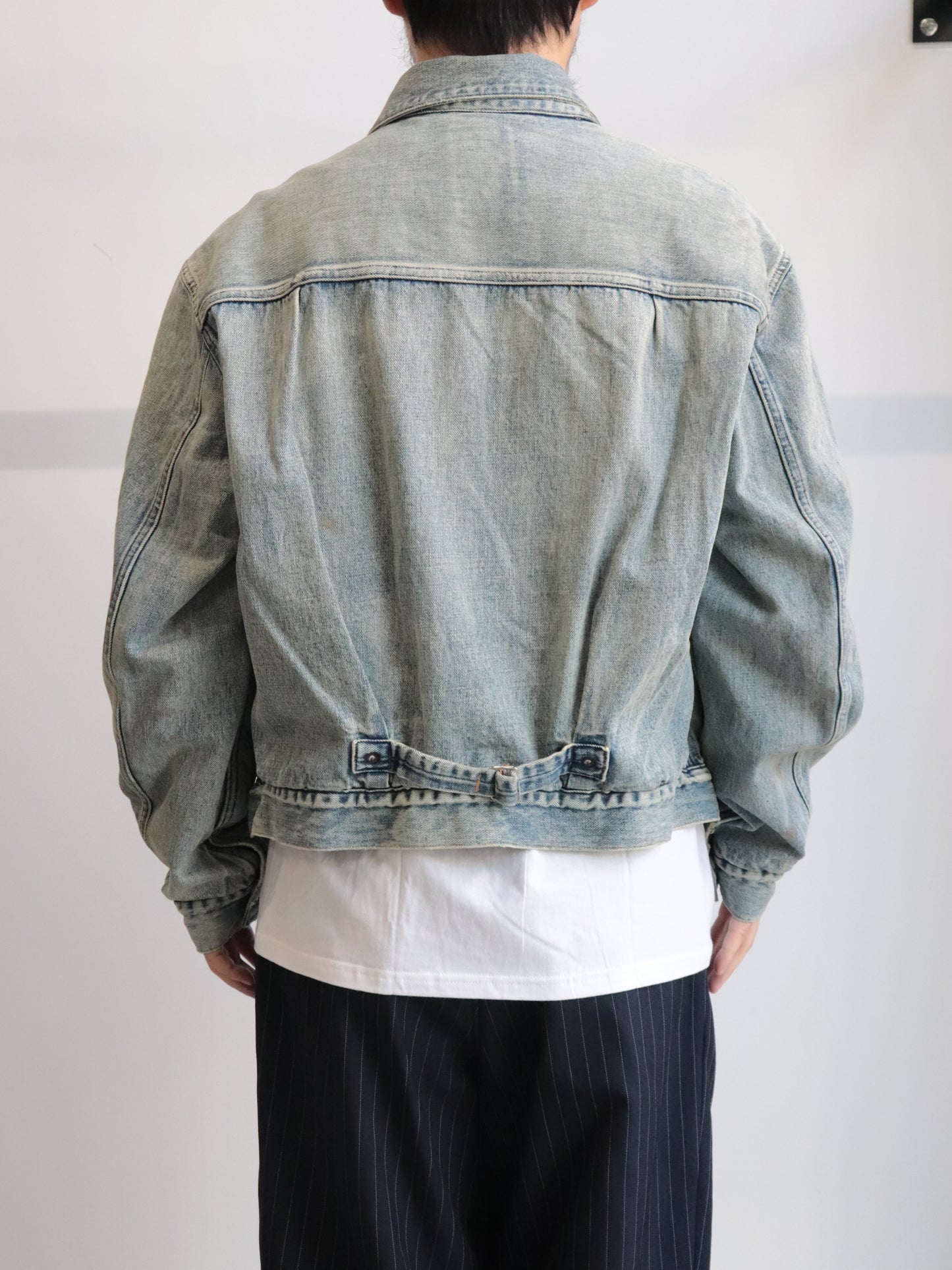 BLANKET LINED DENIM JK AGING