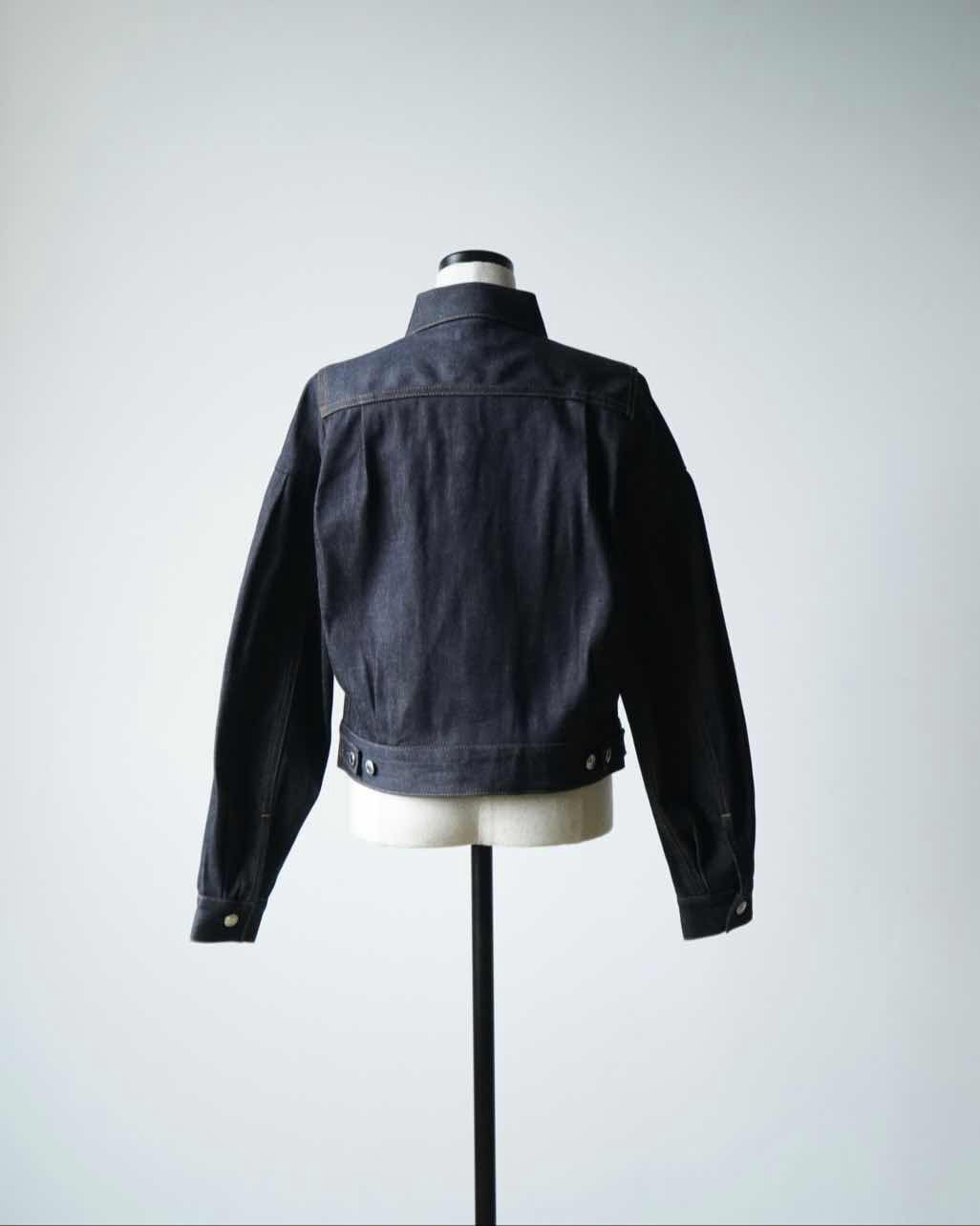 BALLOON SLEEVE DENIM JACKET/TYPE 2 REGULAR FIT