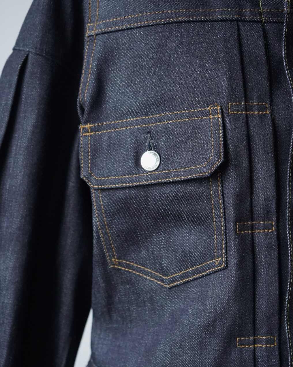 BALLOON SLEEVE DENIM JACKET/TYPE 2 REGULAR FIT