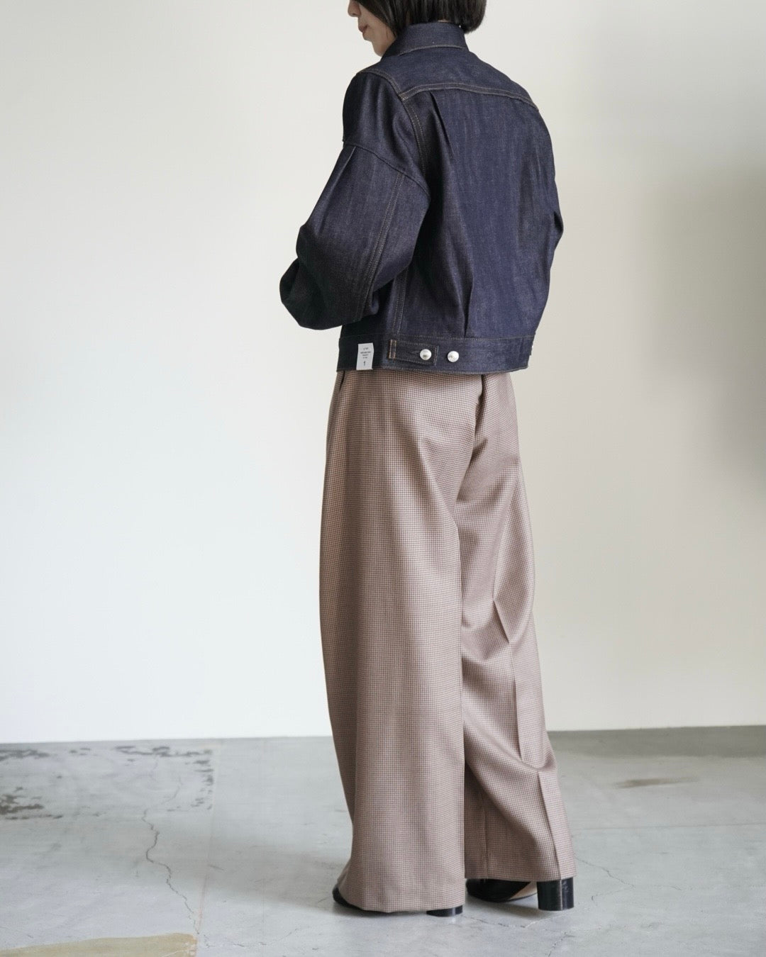 BALLOON SLEEVE DENIM JACKET/TYPE 2 REGULAR FIT