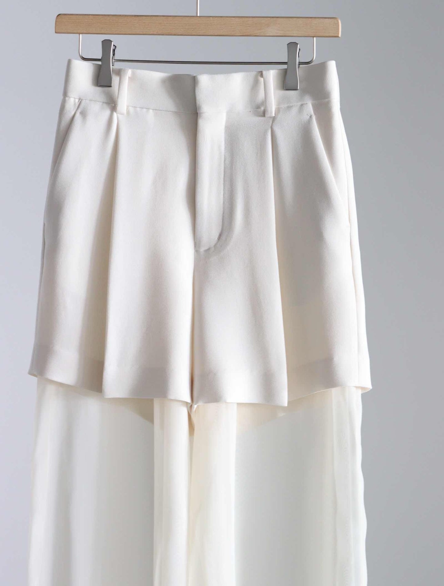 OXFORD LAYERED PANTS