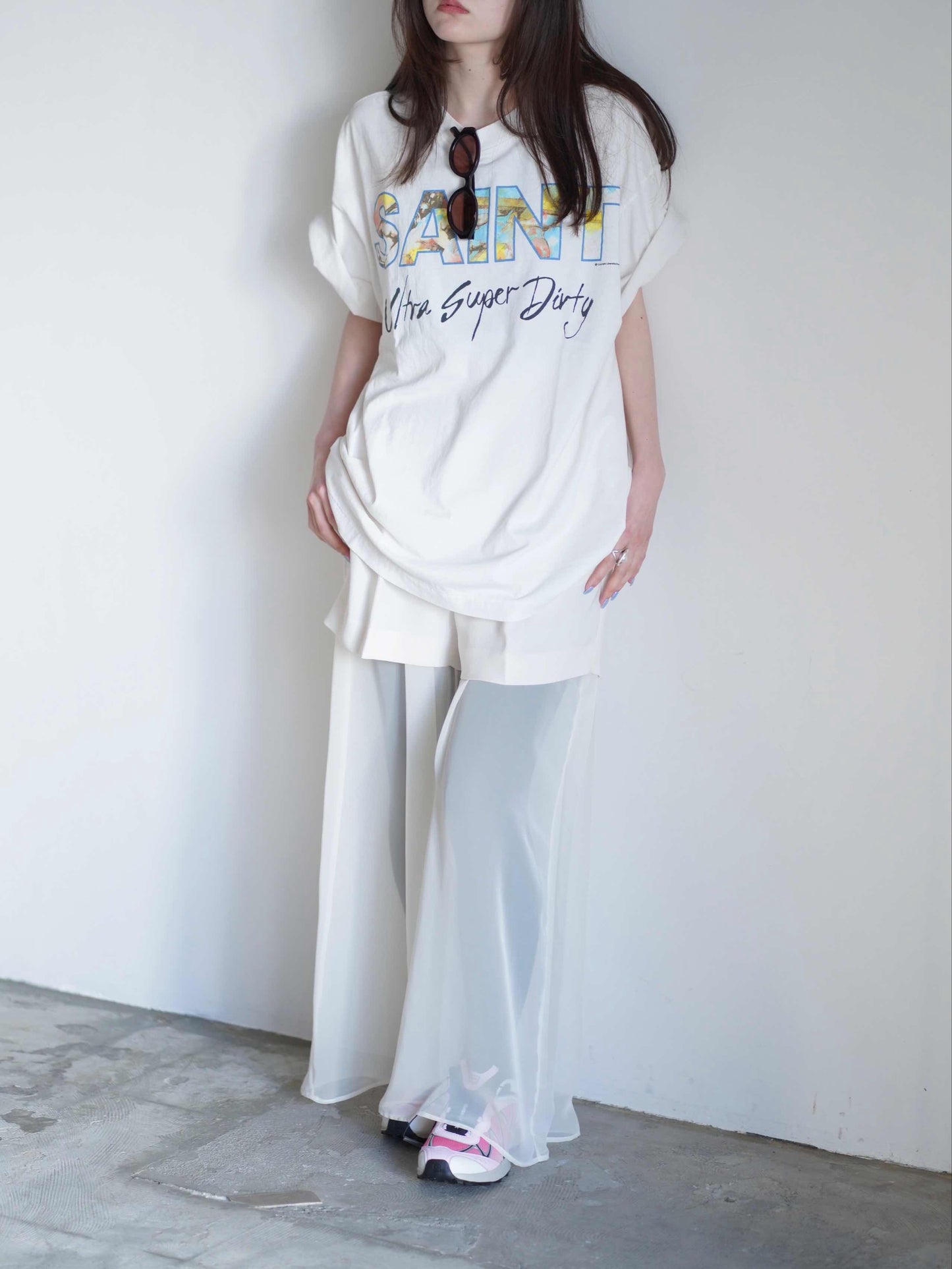 OXFORD LAYERED PANTS