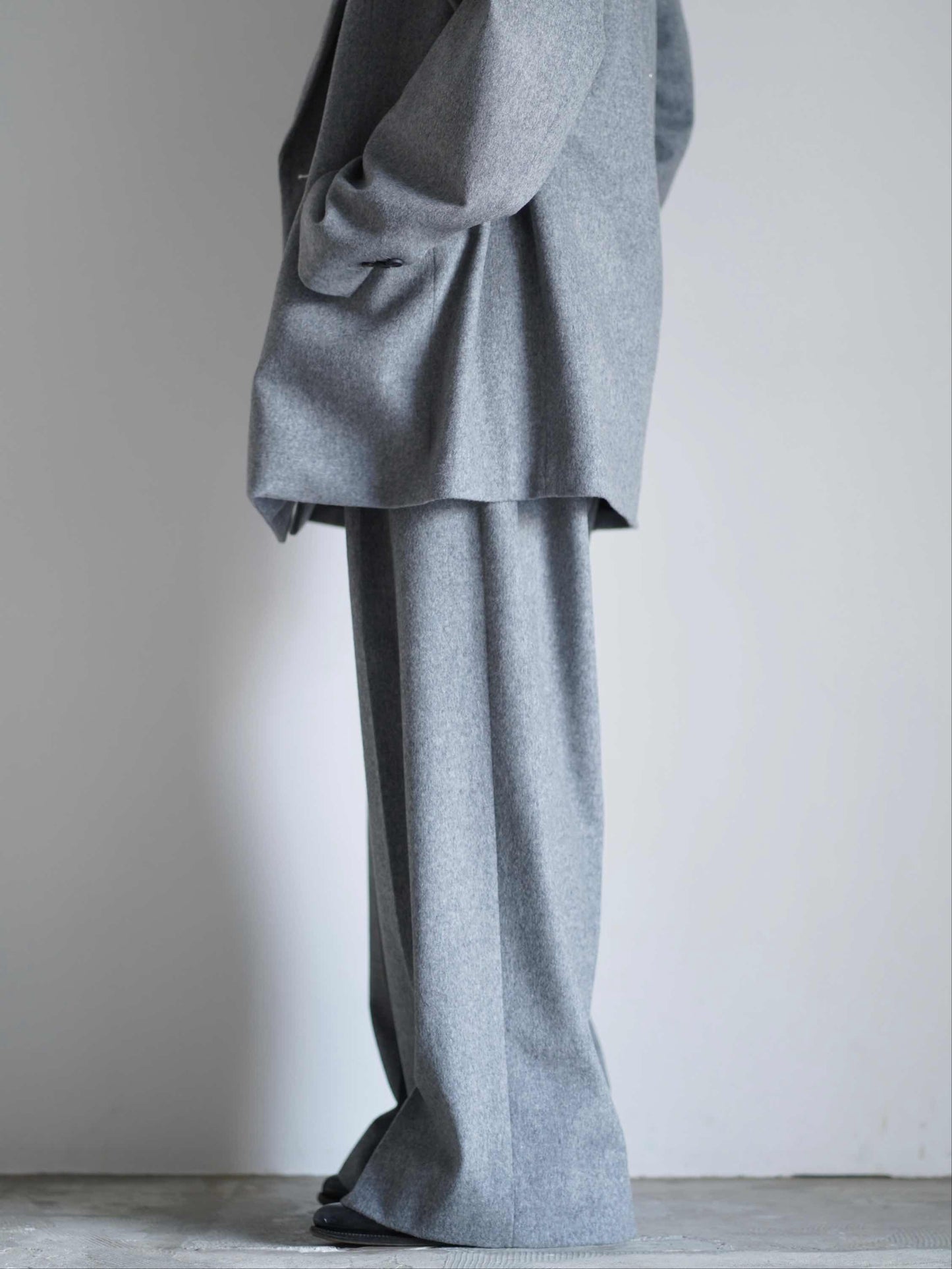 W/CA BEAVER EXTRA WIDE TROUSERS