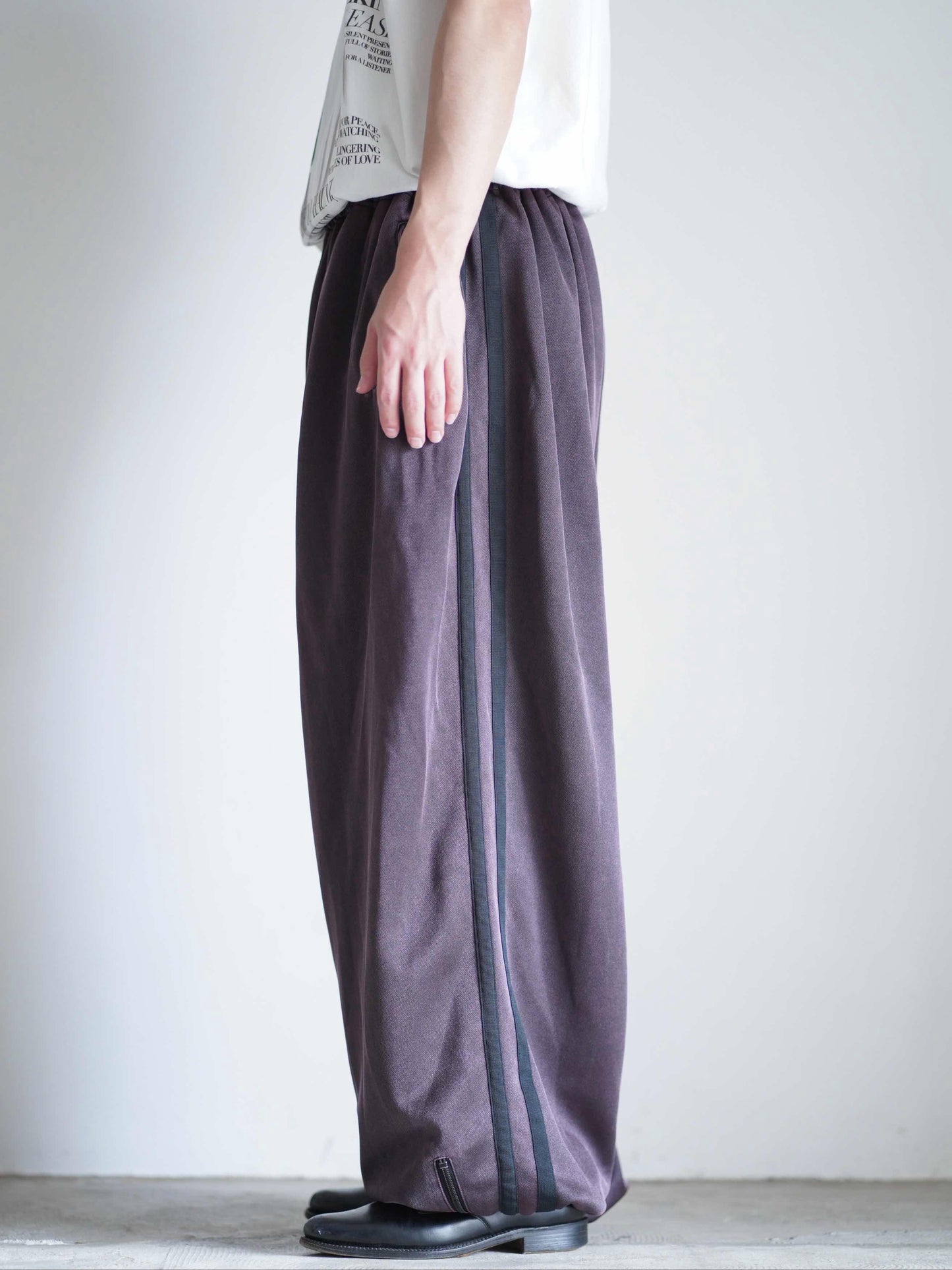 FADED BLACK TRACK PANTS