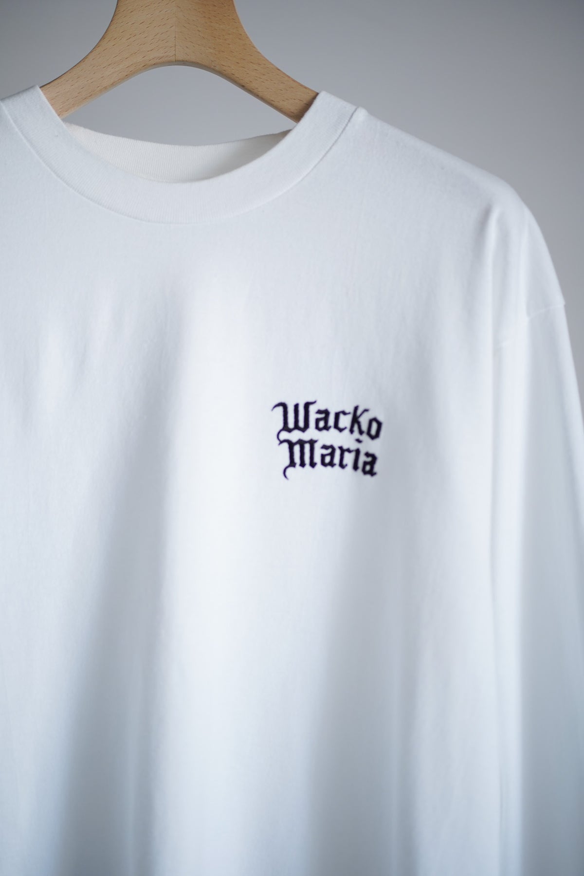 WASHED HEAVY WEIGHT CREW NECK LONG SLEEVE T-SHIRT ( TYPE-1 )