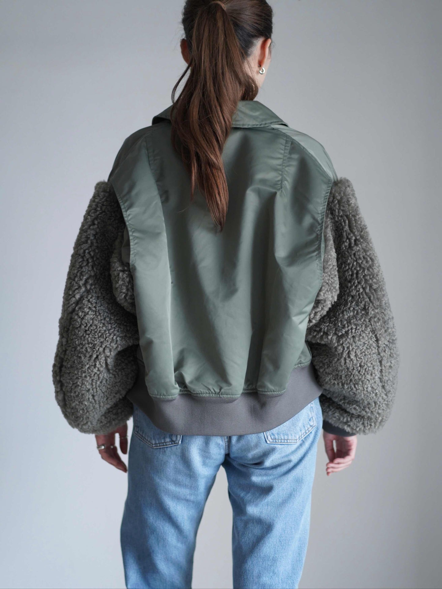 FAUX SHEARLING TYPE CWU-45/P JACKET