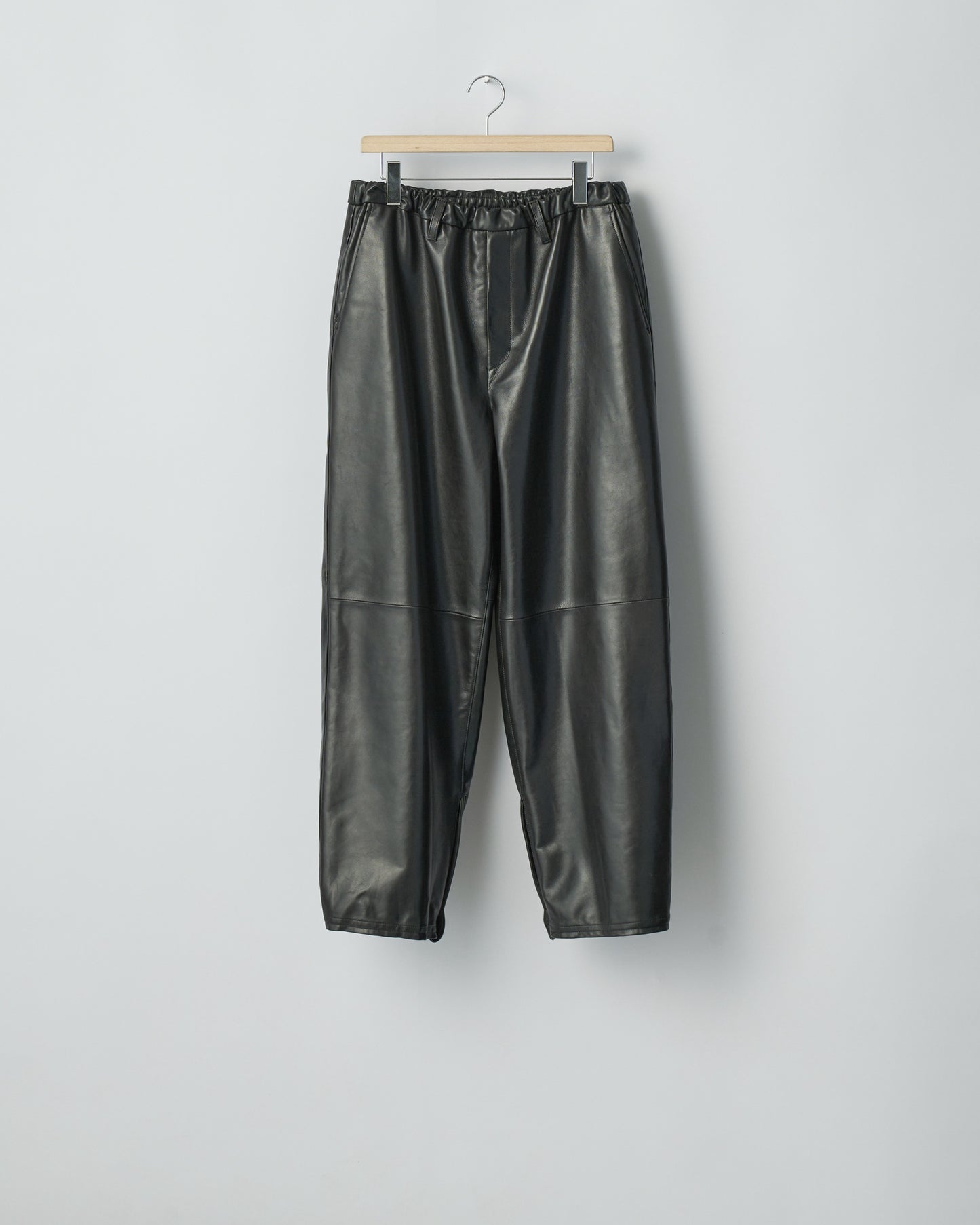 SHEEP LEATHER EASY TROUSERS