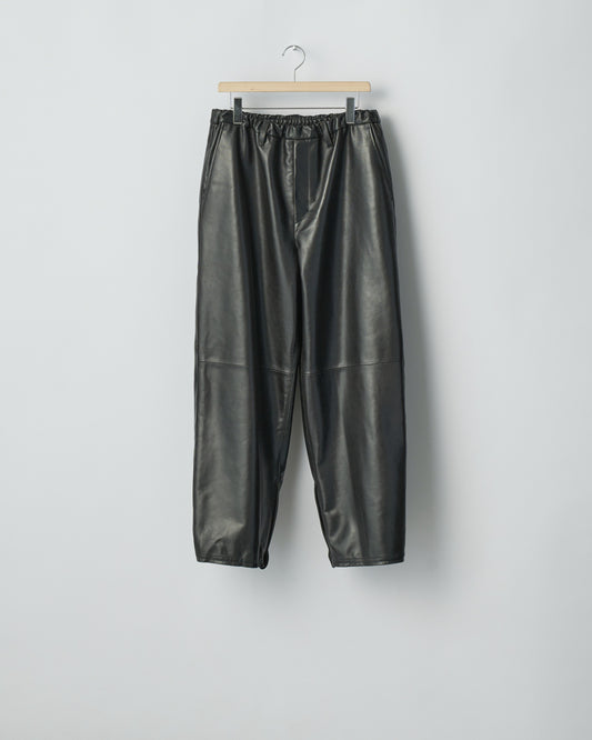 SHEEP LEATHER EASY TROUSERS