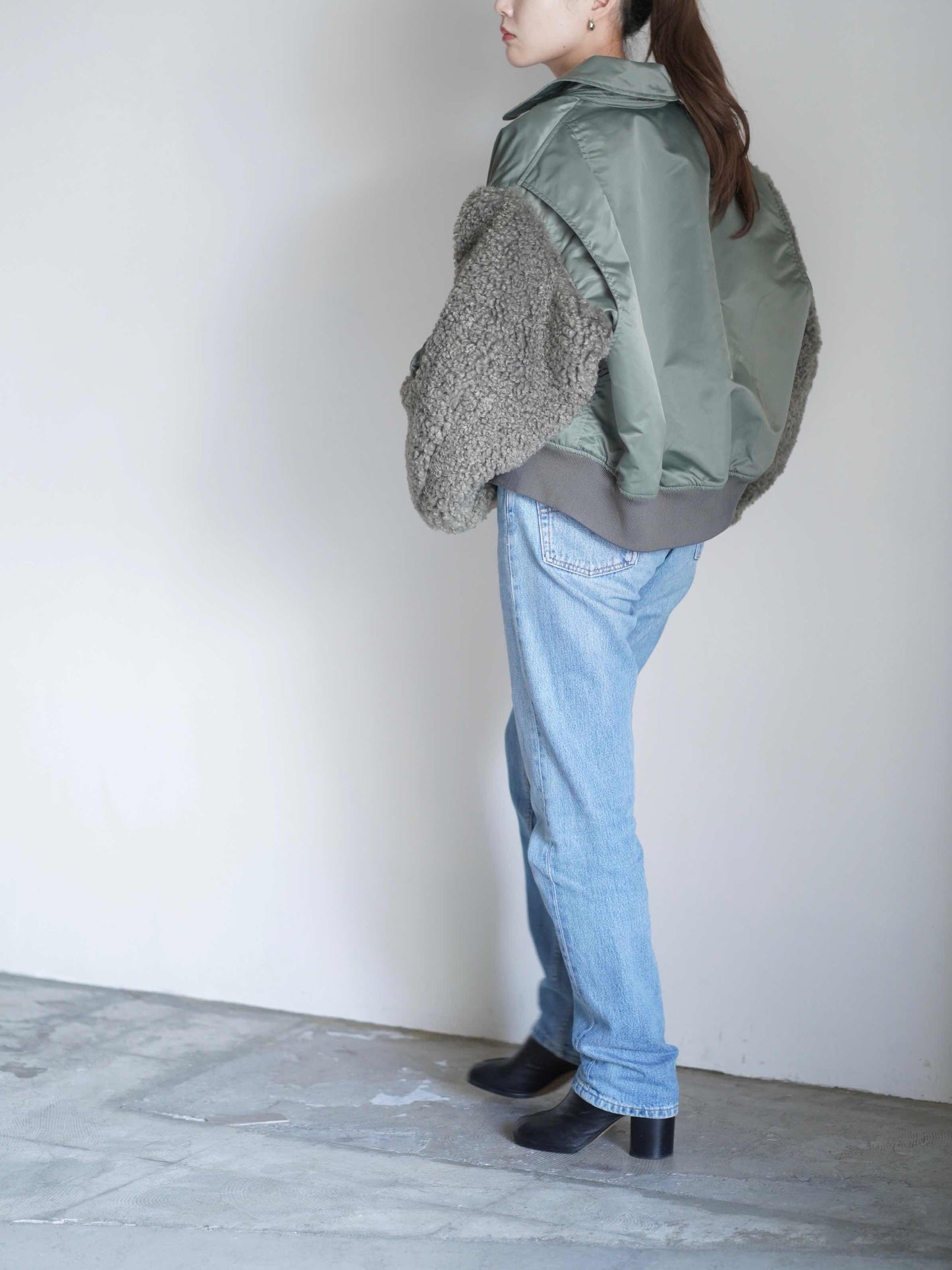 FAUX SHEARLING TYPE CWU-45/P JACKET