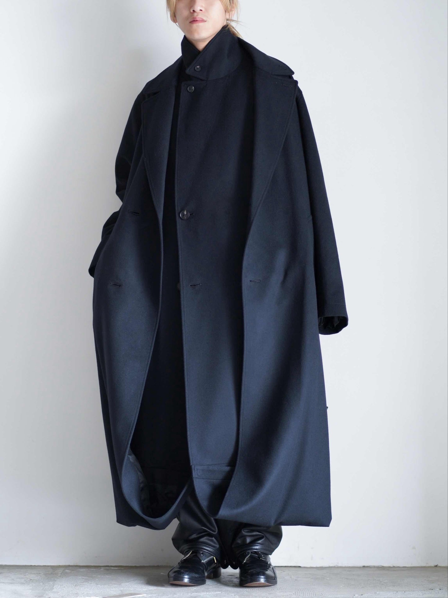 OVERSIZED LAYERED COMBINATION COAT