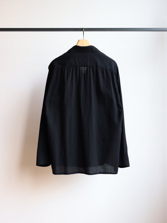 open collar shirt