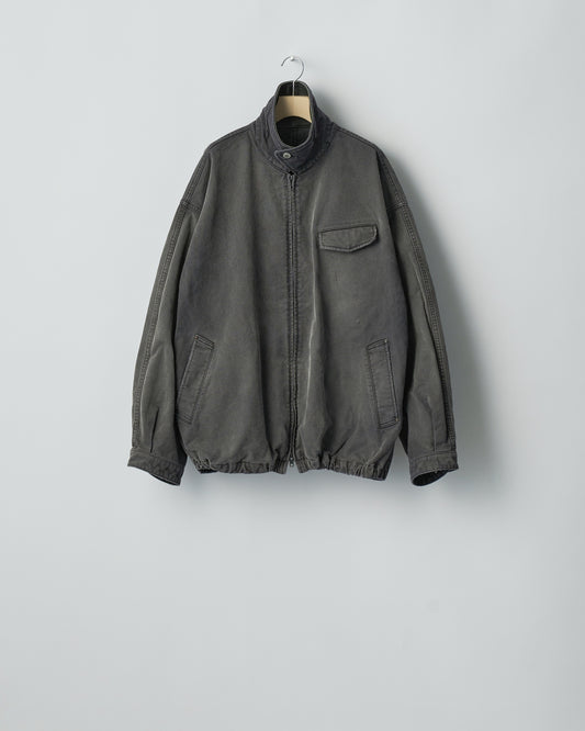 SULFUR DYED WHIP CORD VINTAGE ZIP JACKET