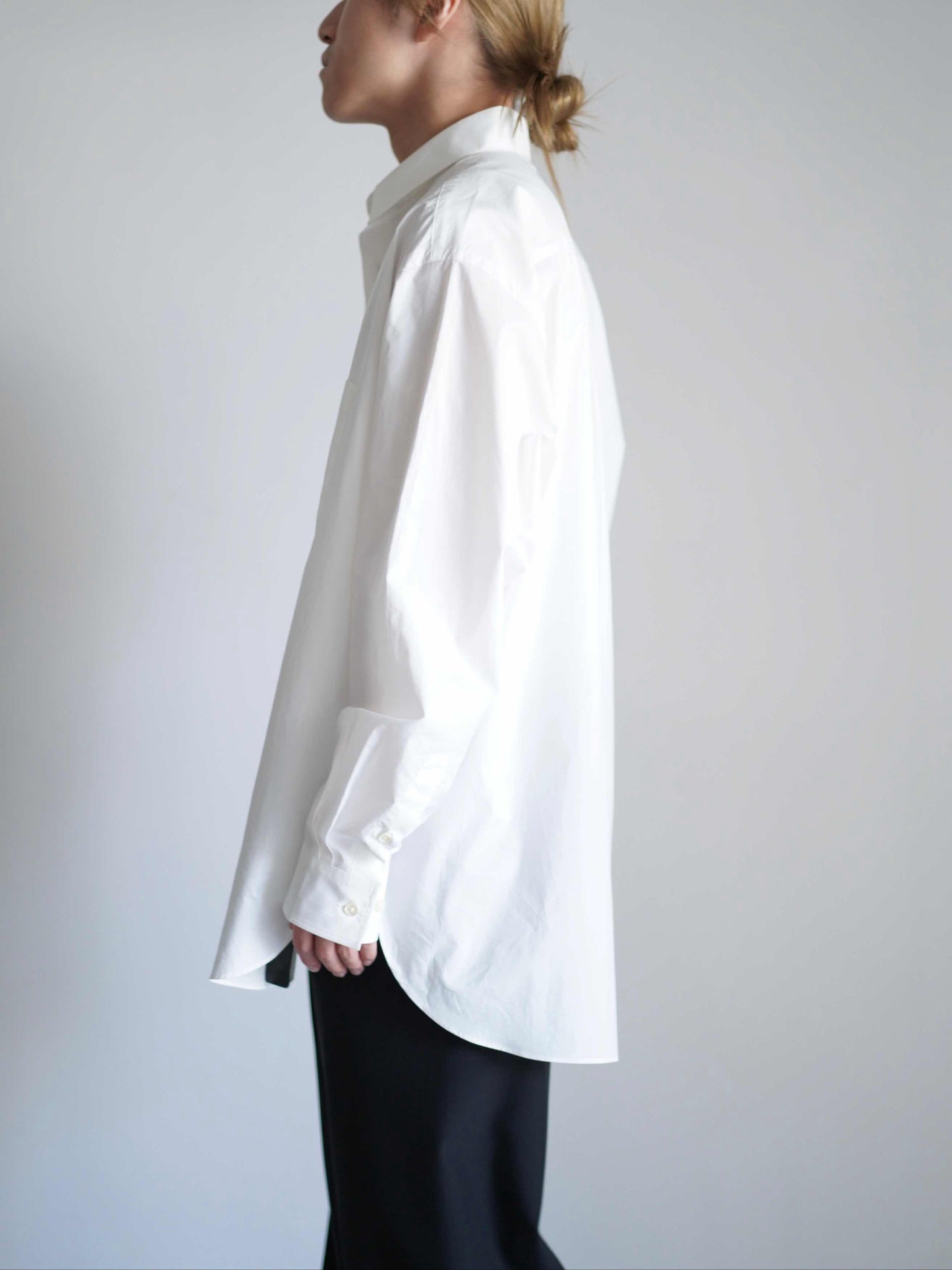 SUVIN COTTON OVERSIZED REGULAR COLLAR SHIRT