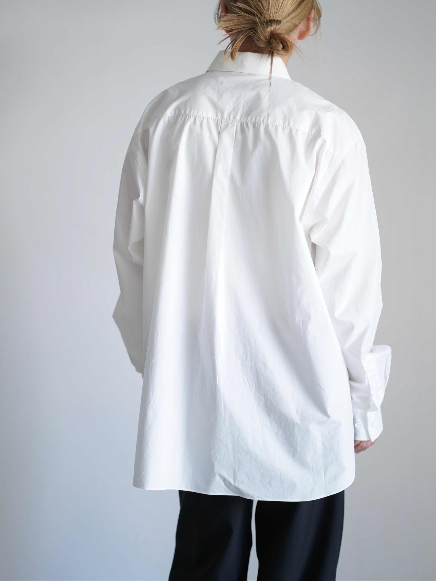 SUVIN COTTON OVERSIZED REGULAR COLLAR SHIRT