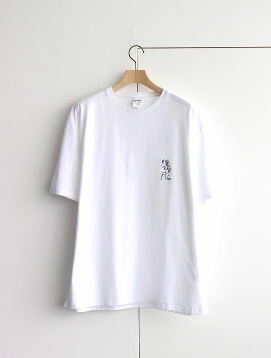 WASHED HEAVY WEIGHT CREW NECK T-SHIRT ( TYPE-3 )