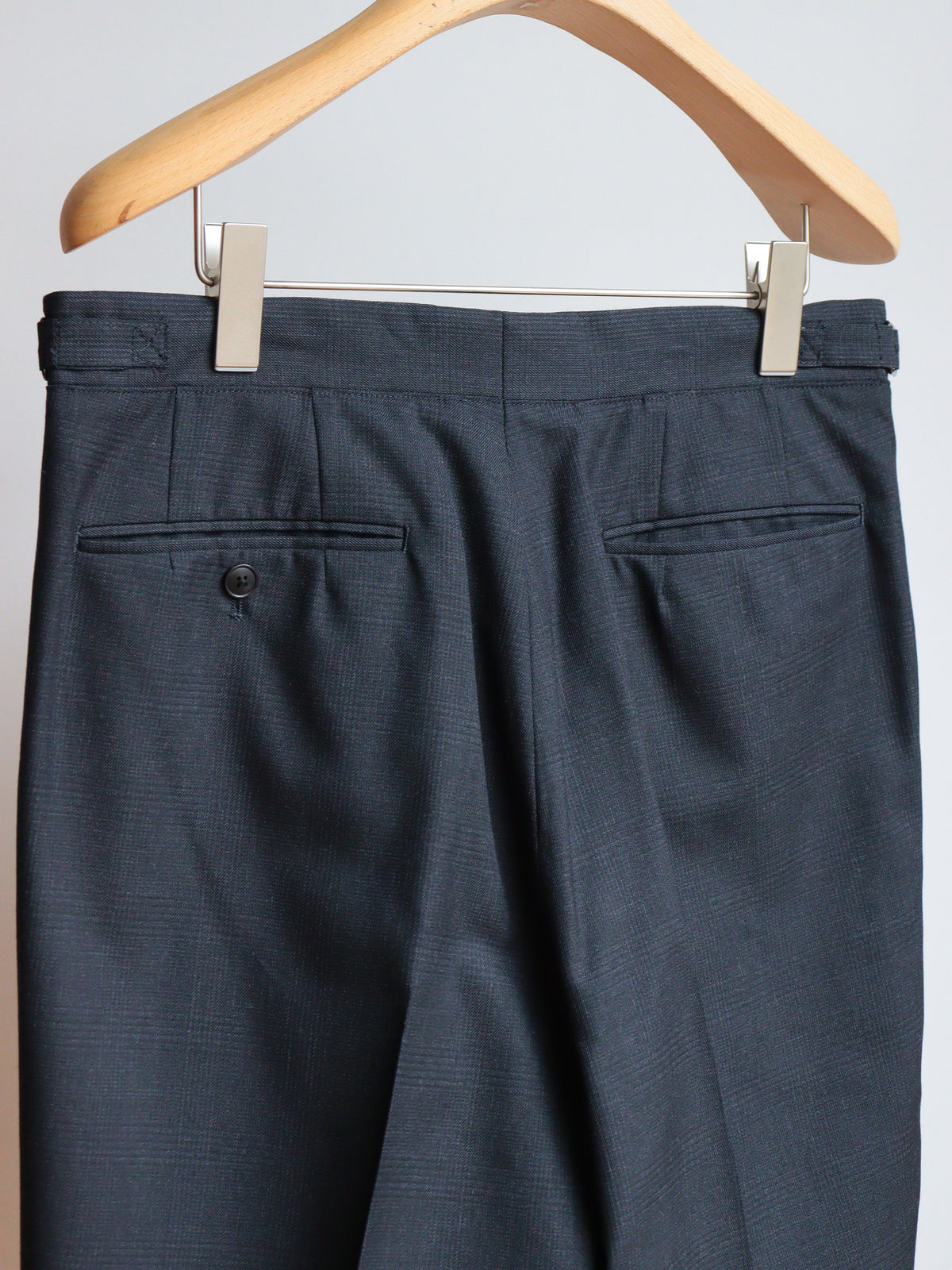 TROUSER119 Aron Glen check 2p PANTS