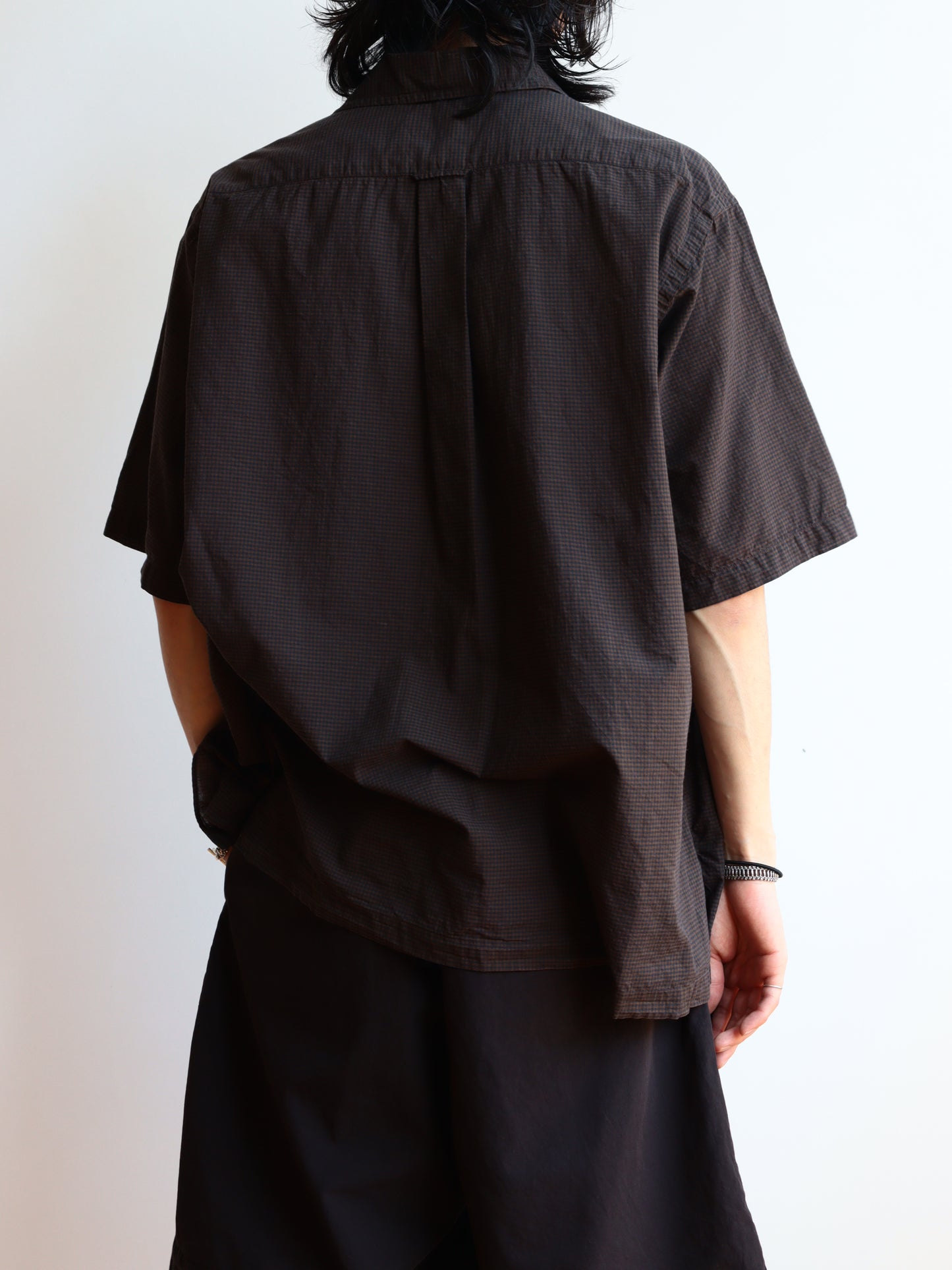 Lawncheck Open Collar Shirts