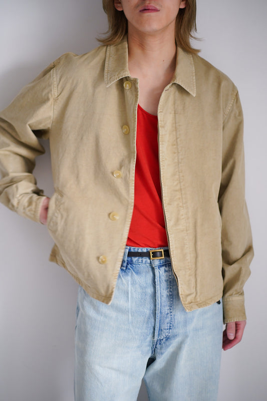GARMENT-DYED FINX LIGHT CHINO BLOUSON